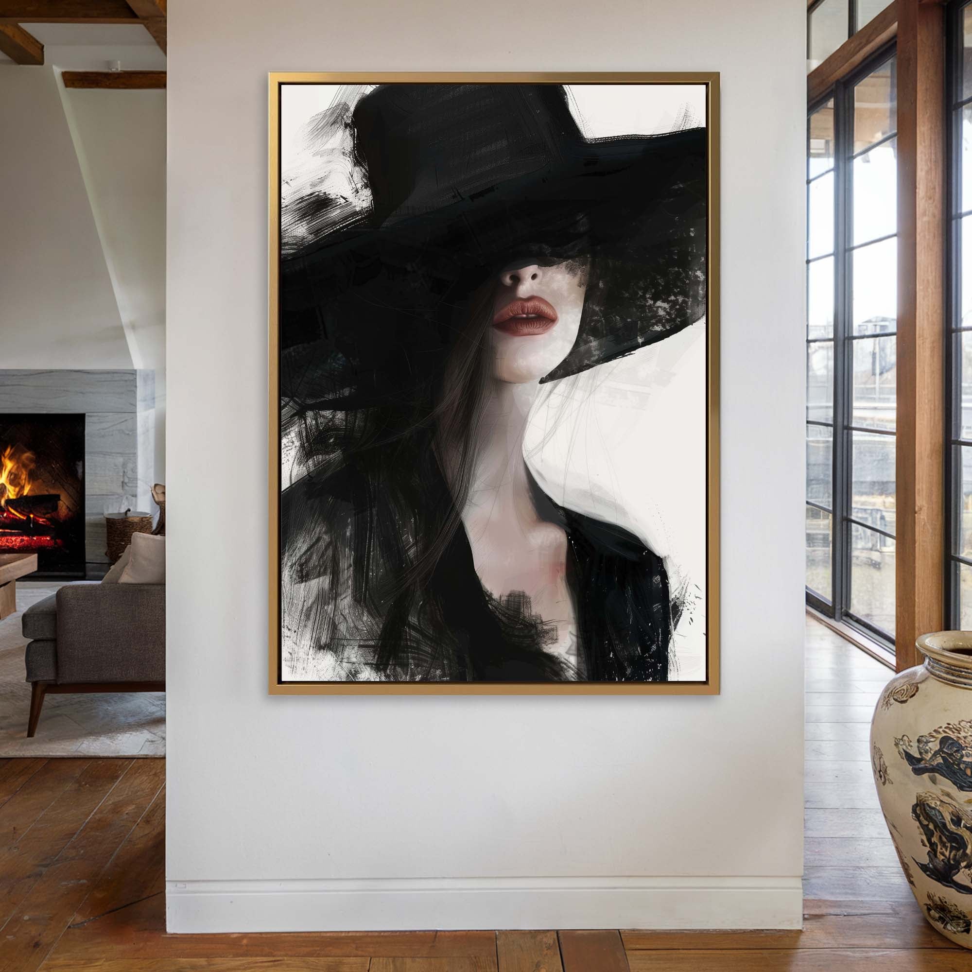 Dark Grace Canvas Print