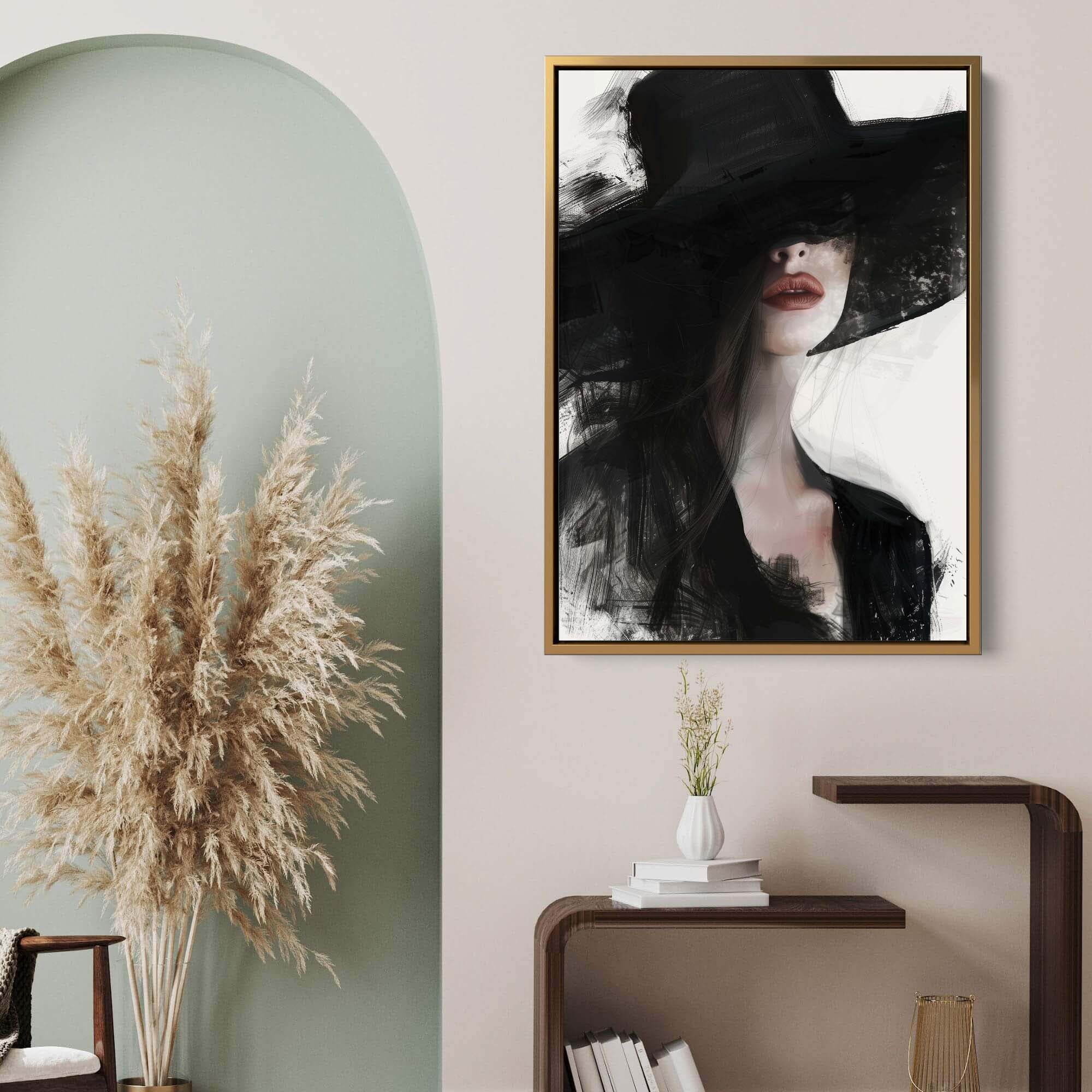 Dark Grace Canvas Print