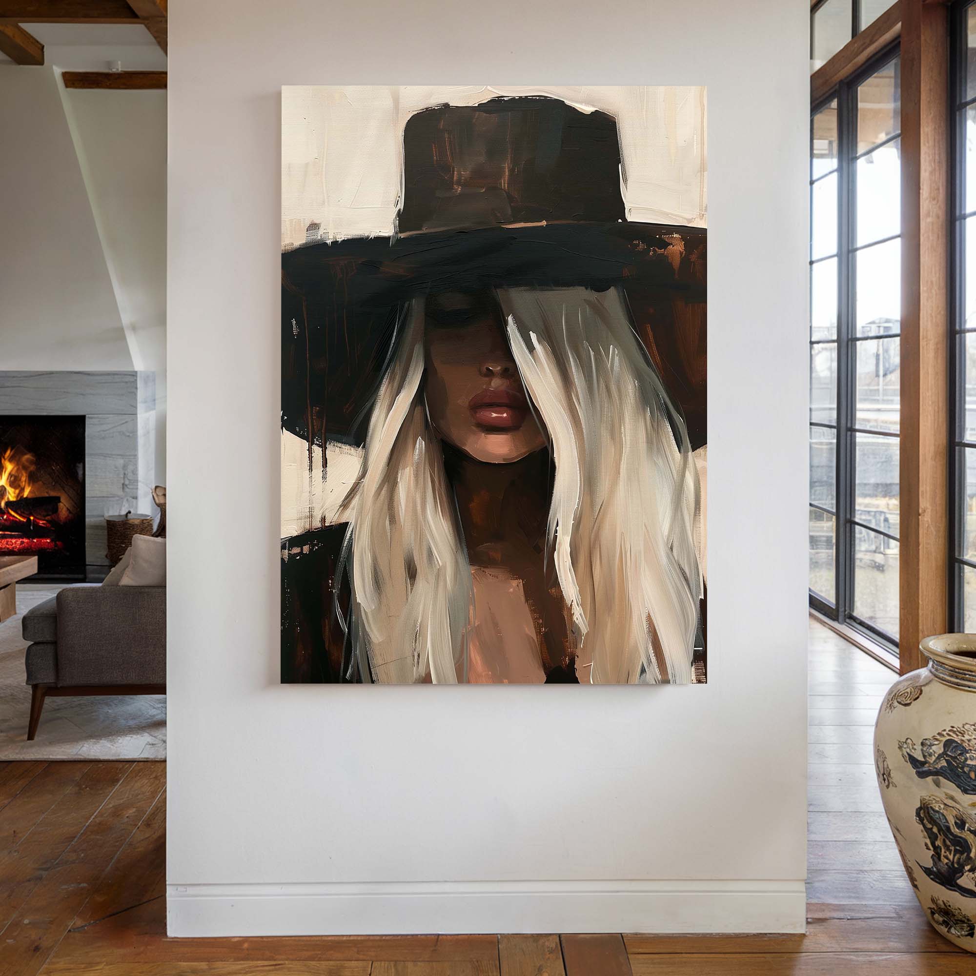 Dust & Lace Canvas Print