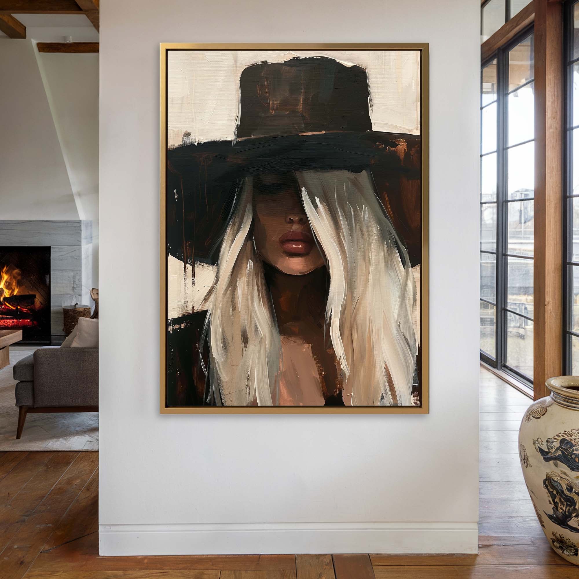 Dust & Lace Canvas Print