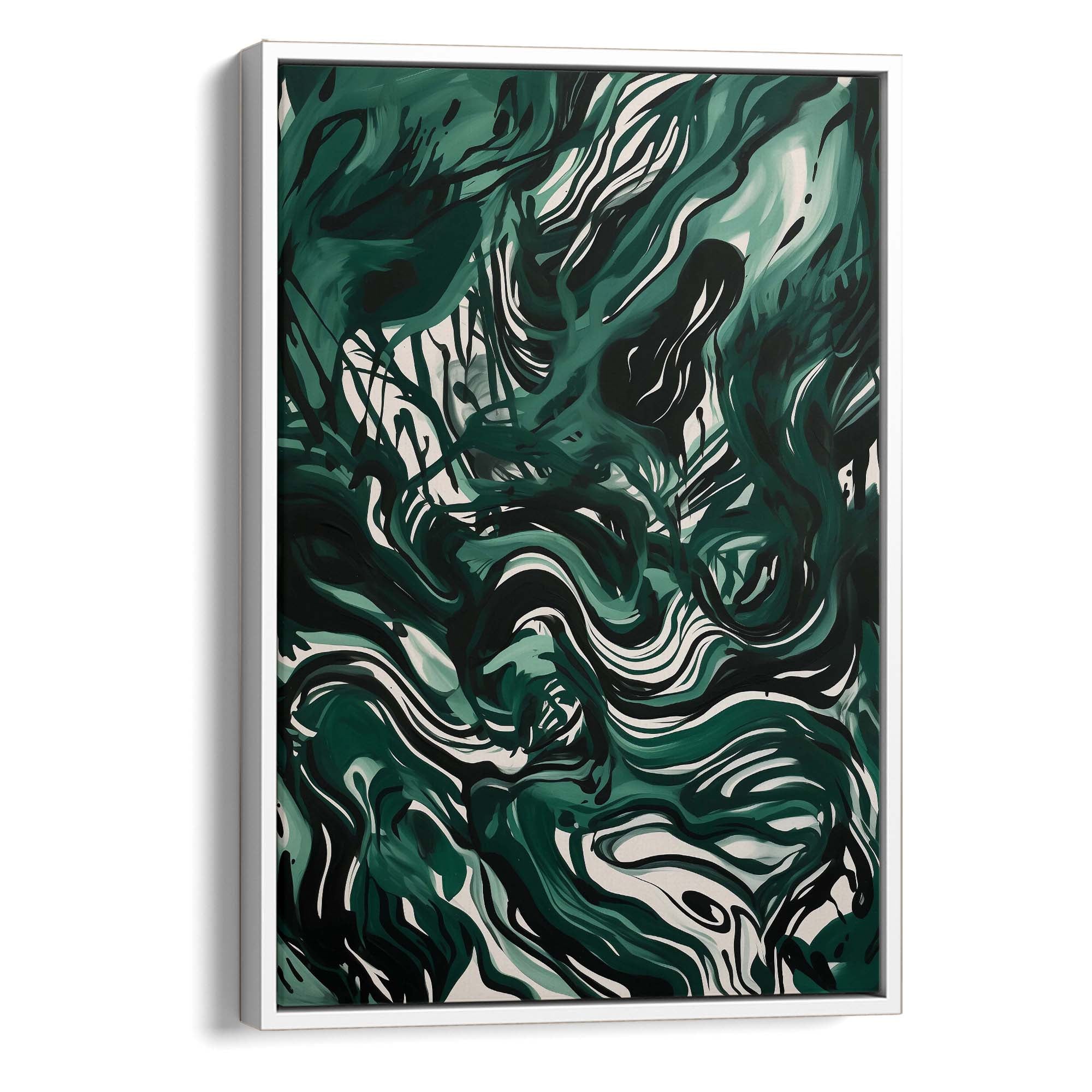 Emerald Storm Canvas Print Canvas Art Wildfrog Art