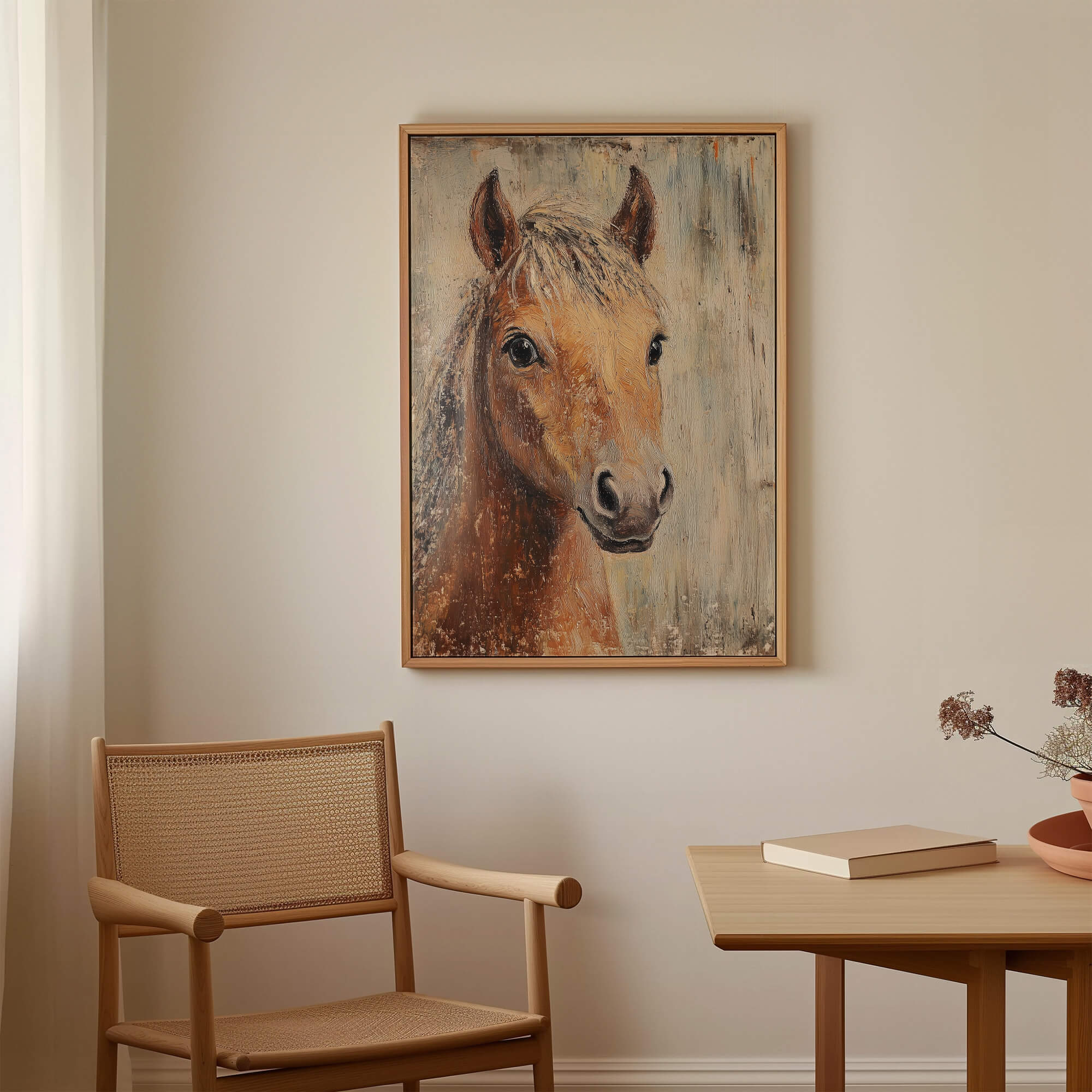 Farmhouse Horseling Canvas Print Canvas Art Wildfrog Art