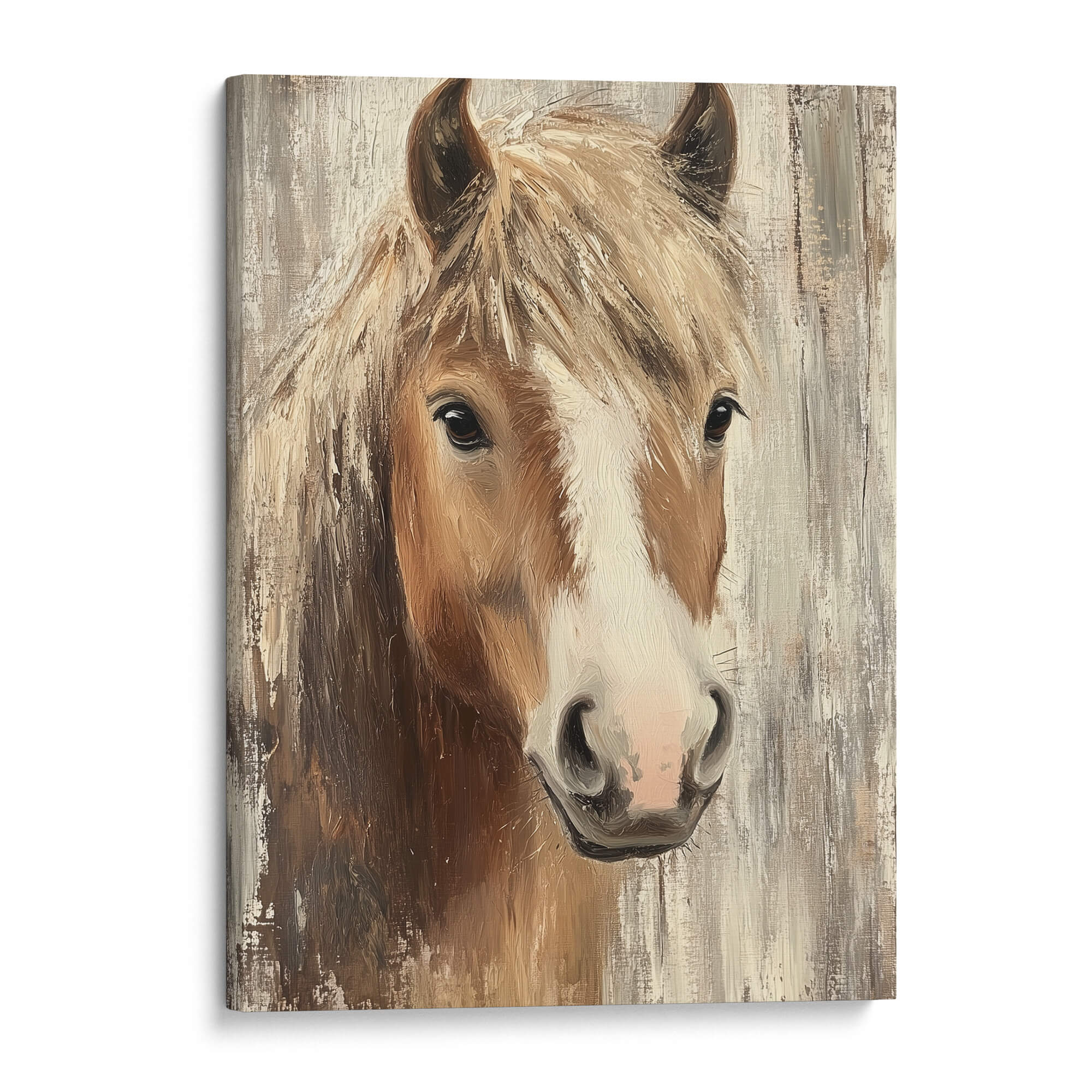 Farmhouse Pony Canvas Print Canvas Art Wildfrog Art