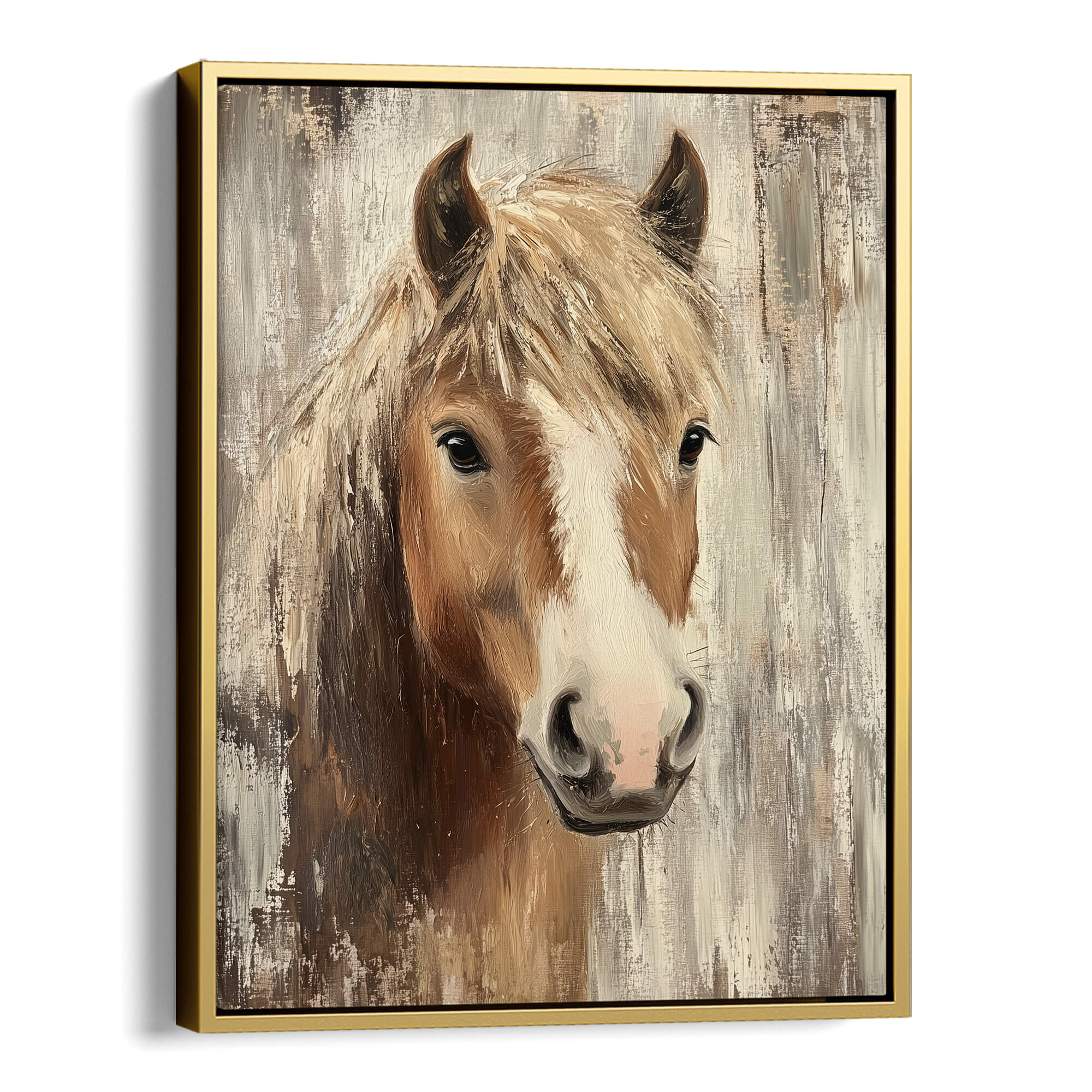 Farmhouse Pony Canvas Print Canvas Art Wildfrog Art