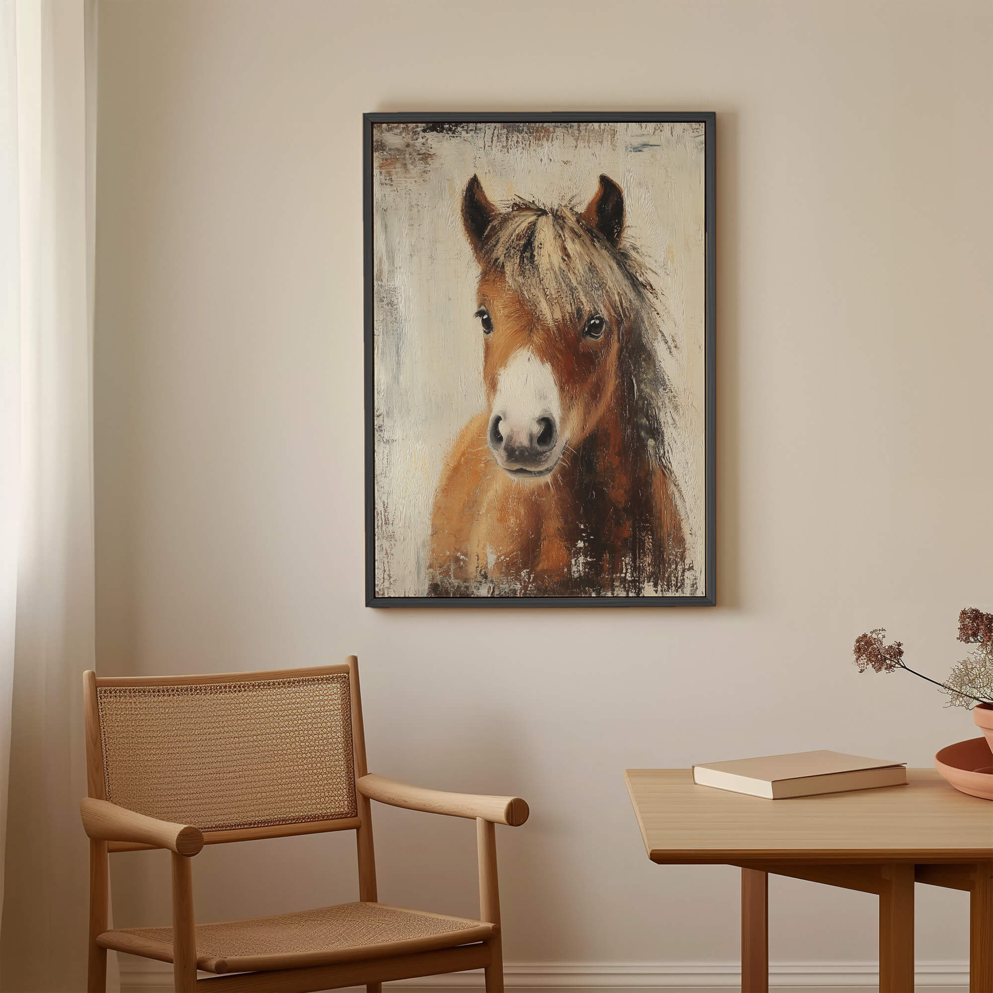 Farmland Shetland Pony Canvas Print Canvas Art Wildfrog Art