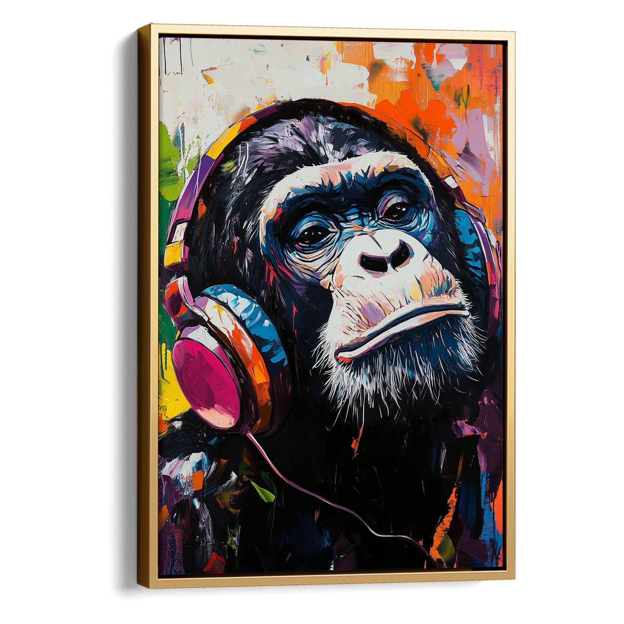 Feel the Beat Canvas Print Canvas Art Wildfrog Art