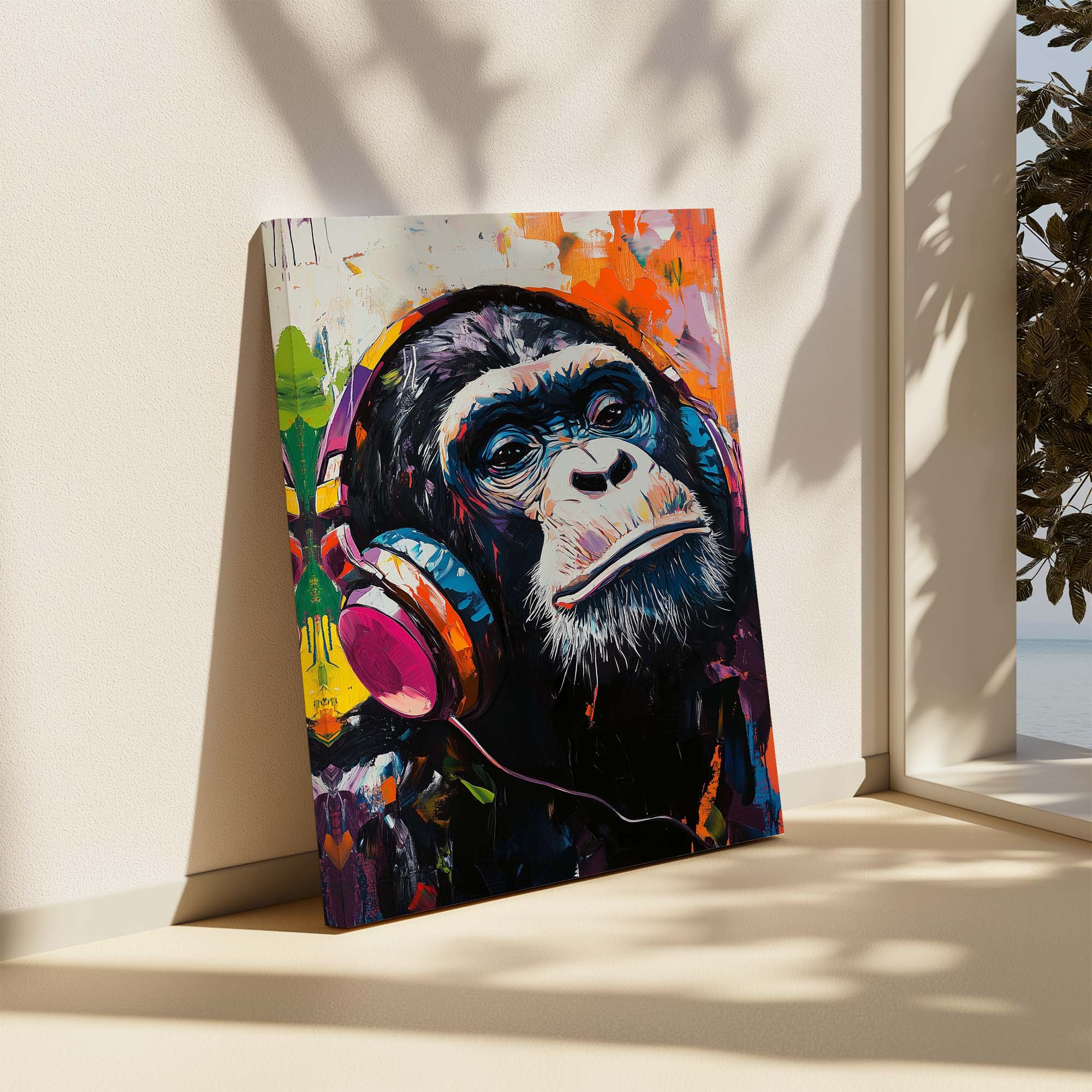 Feel the Beat Canvas Print Canvas Art Wildfrog Art