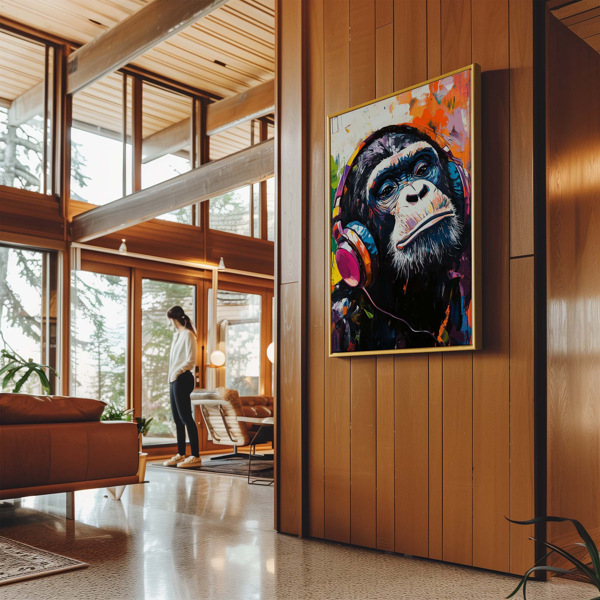 Feel the Beat Canvas Print Canvas Art Wildfrog Art