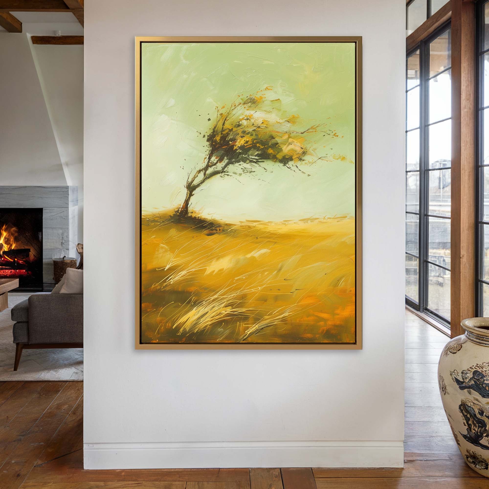 Fields of Motion Canvas Print