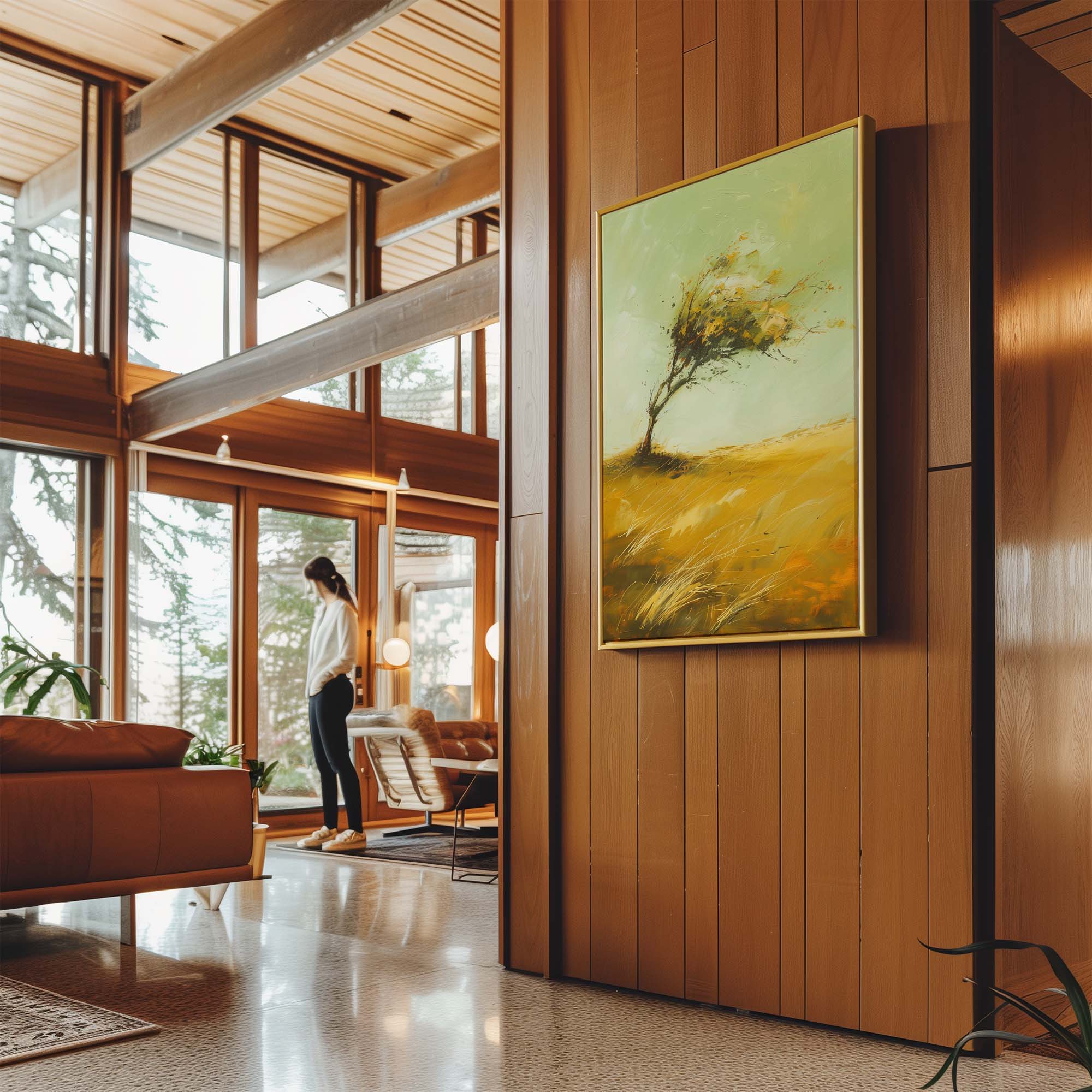 Fields of Motion Canvas Print