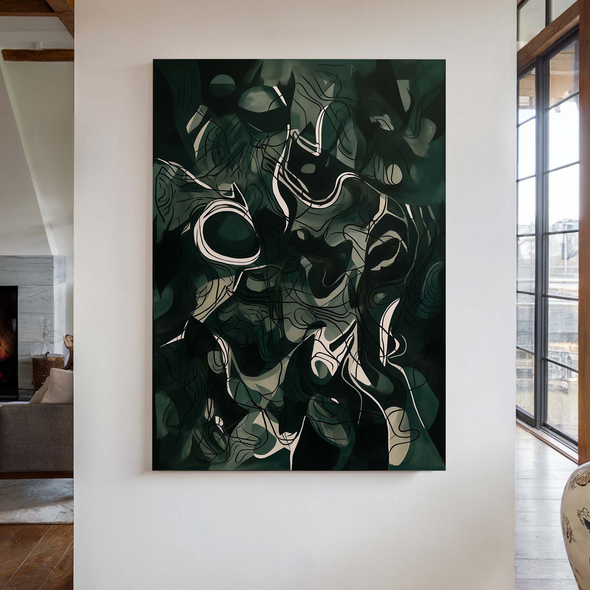 Forest Tangle Canvas Print Canvas Art Wildfrog Art