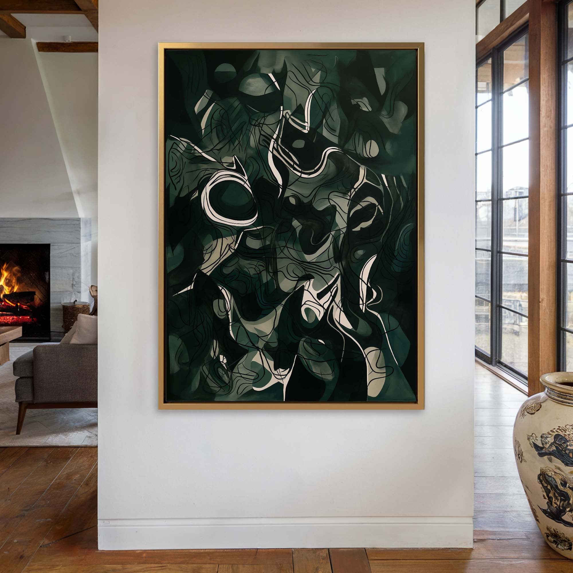 Forest Tangle Canvas Print Canvas Art Wildfrog Art