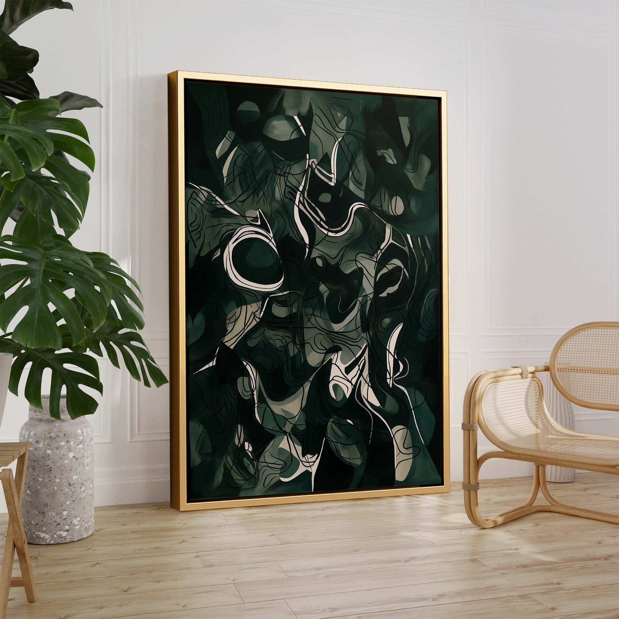 Forest Tangle Canvas Print Canvas Art Wildfrog Art