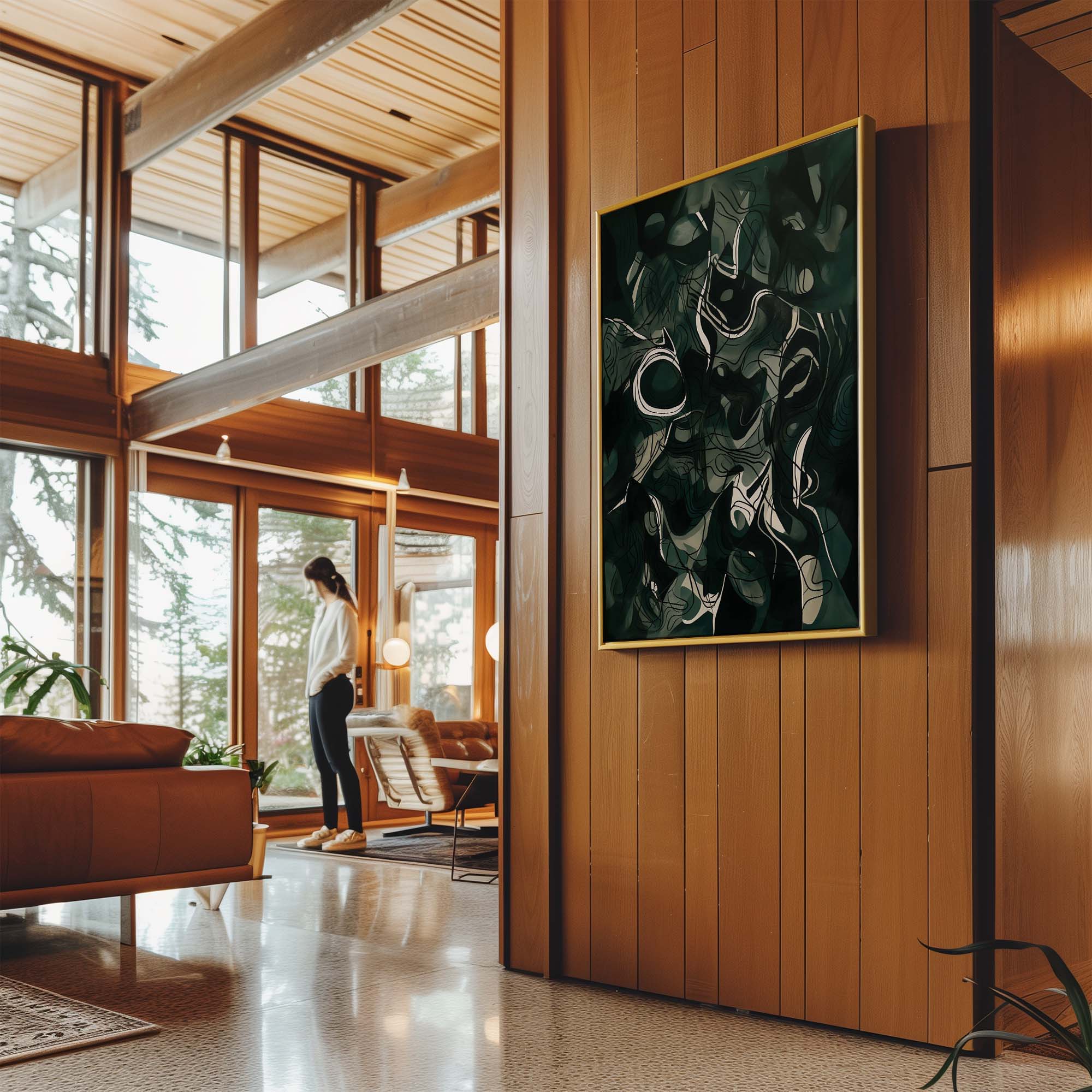 Forest Tangle Canvas Print Canvas Art Wildfrog Art