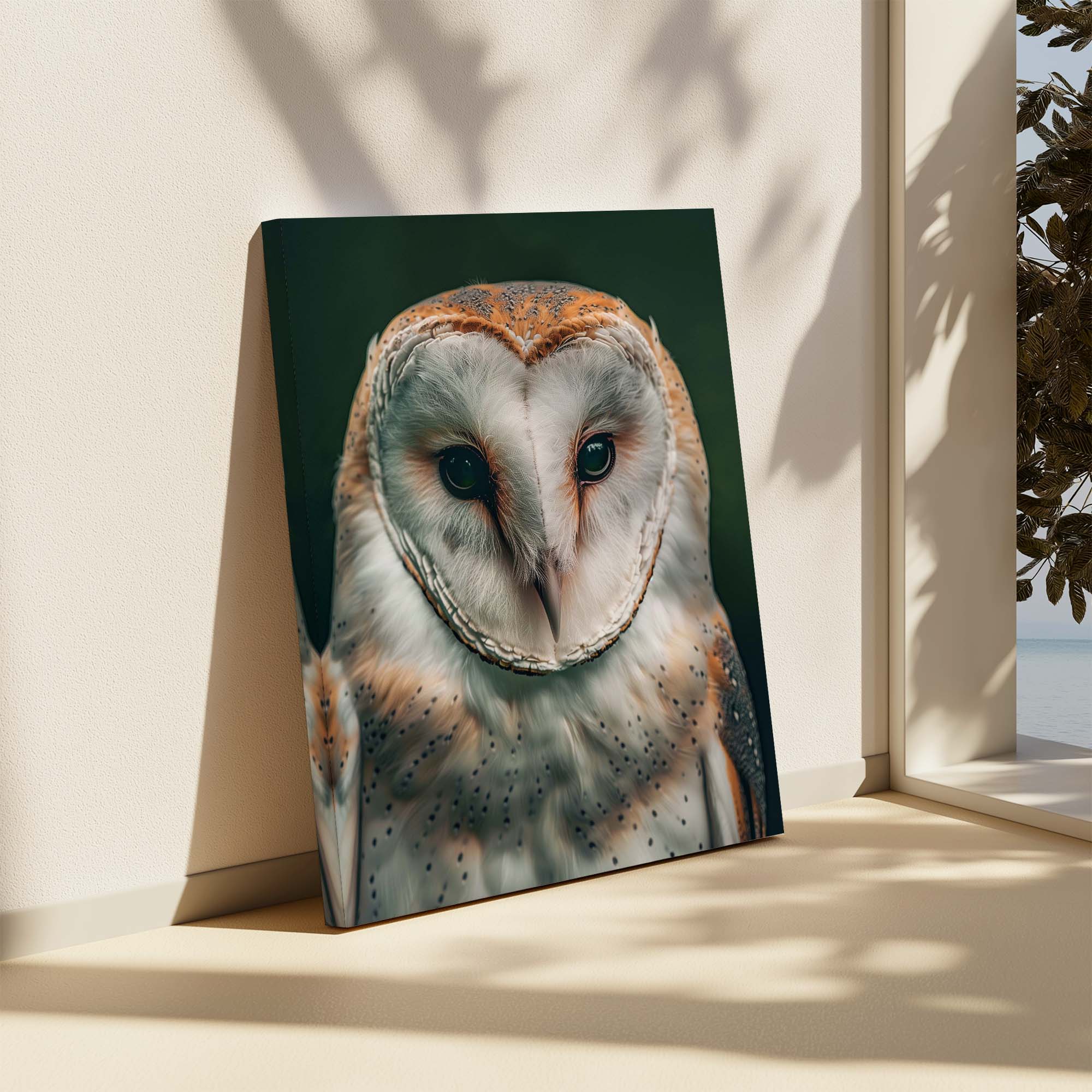 Gentle Barn Owl Canvas Print Canvas Art Wildfrog Art