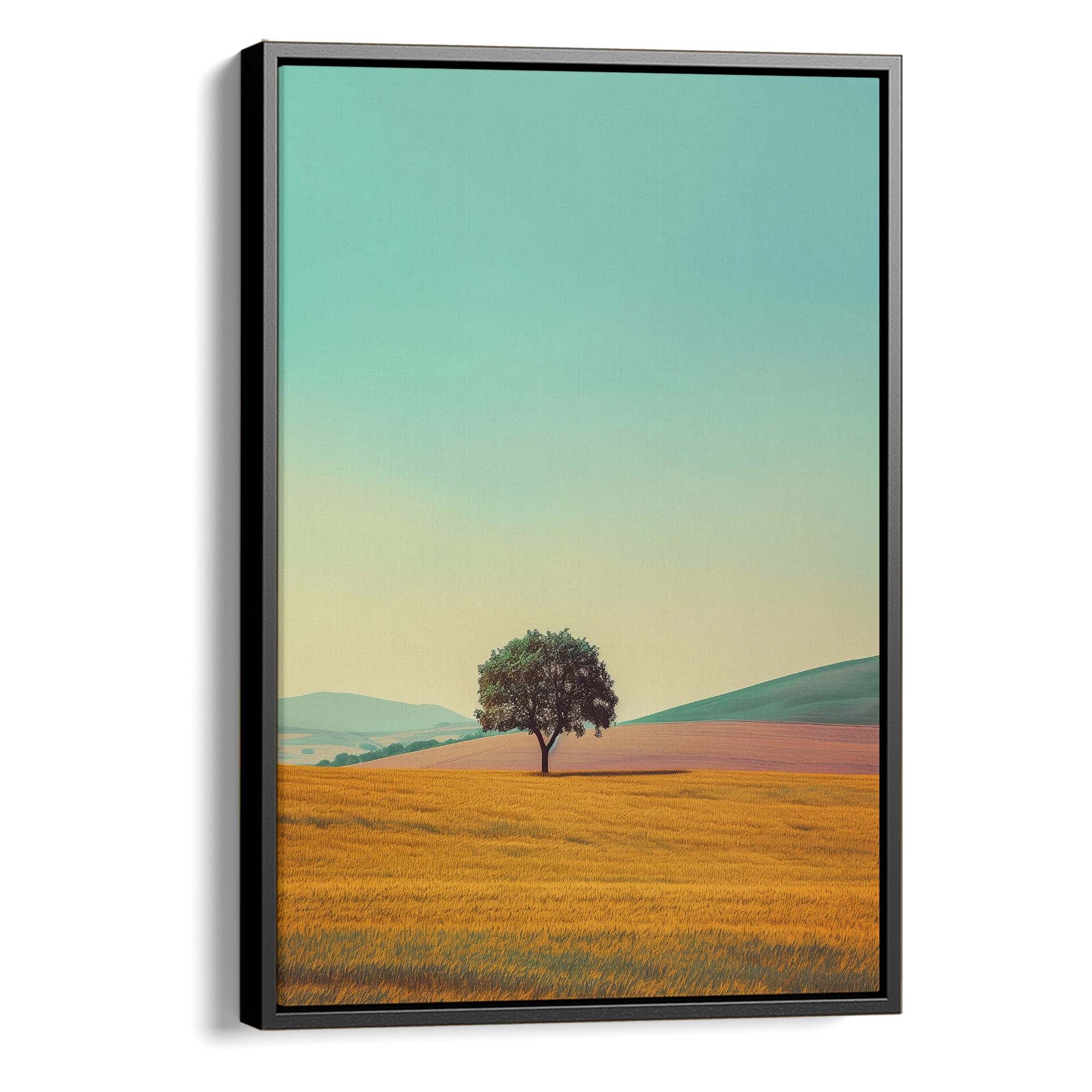 Golden Pillars Canvas Print