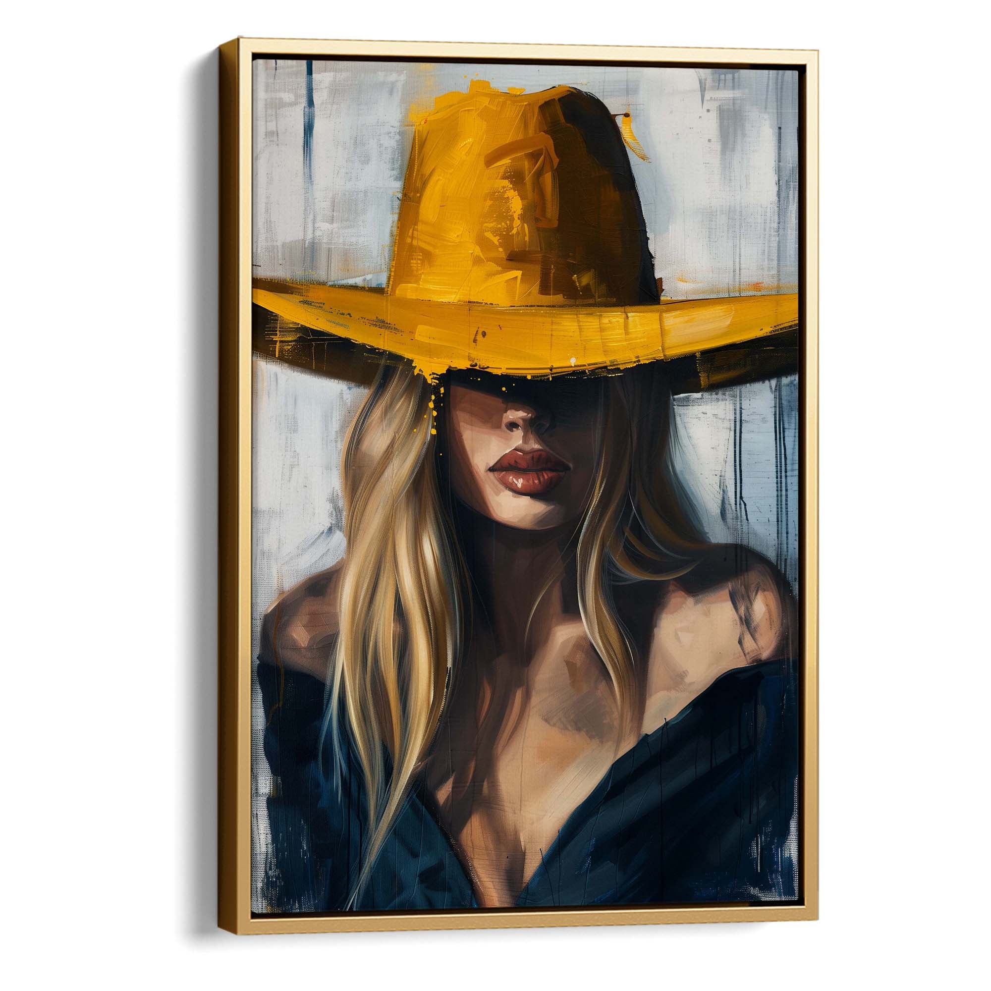 Hidden Cowgirl No2 Canvas Print Canvas Art Wildfrog Art