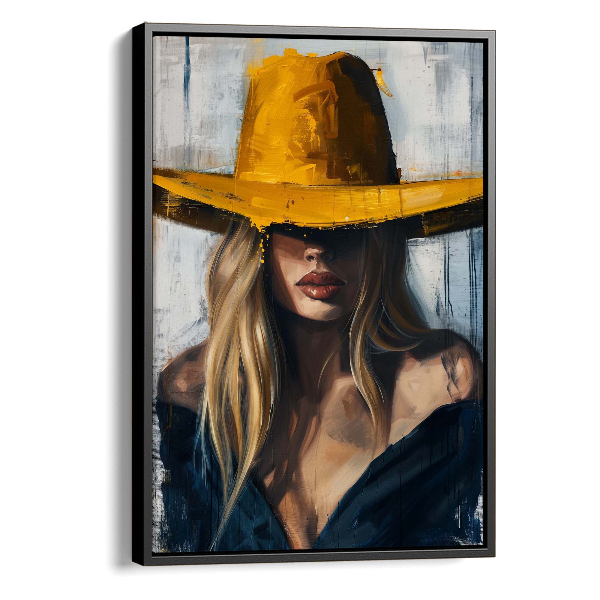 Hidden Cowgirl No2 Canvas Print Canvas Art Wildfrog Art