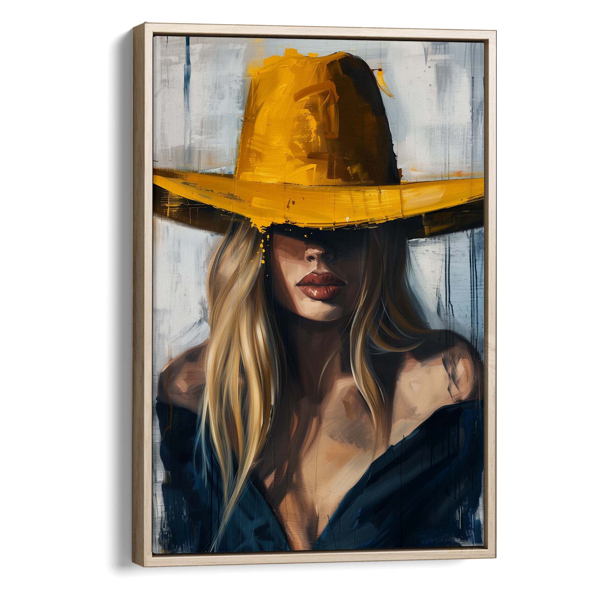 Hidden Cowgirl No2 Canvas Print Canvas Art Wildfrog Art