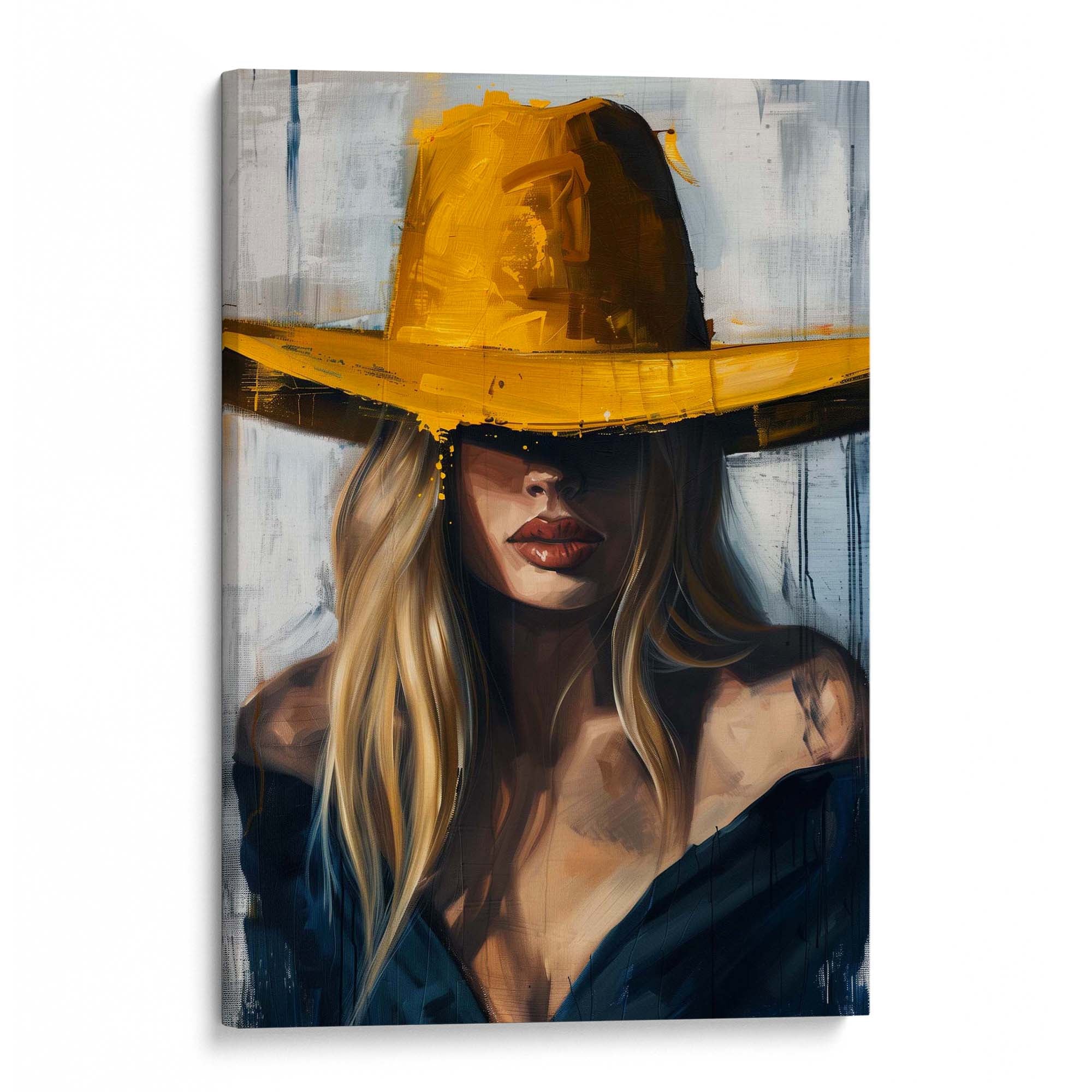 Hidden Cowgirl No2 Canvas Print Canvas Art Wildfrog Art