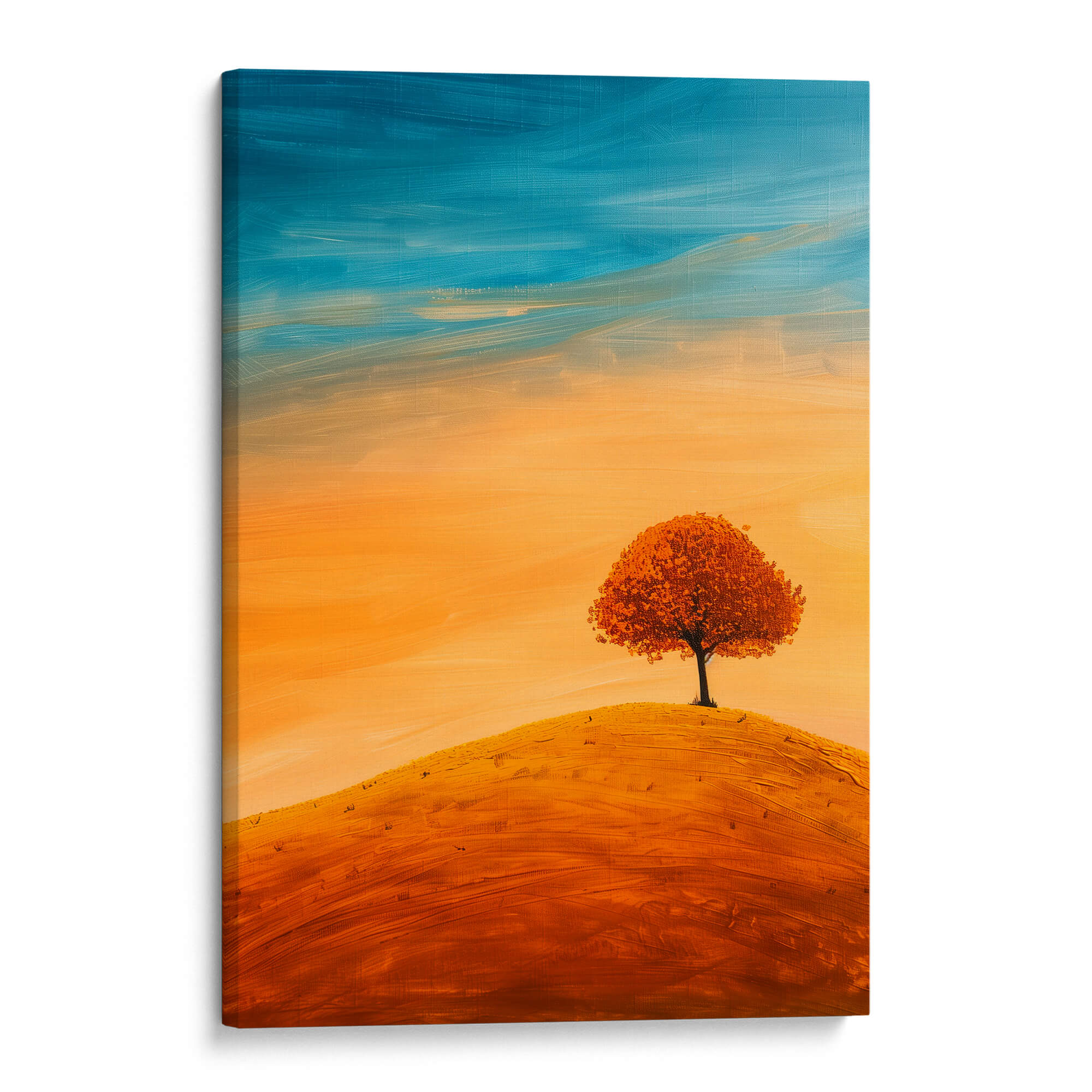 Hilltop Glow Canvas Print