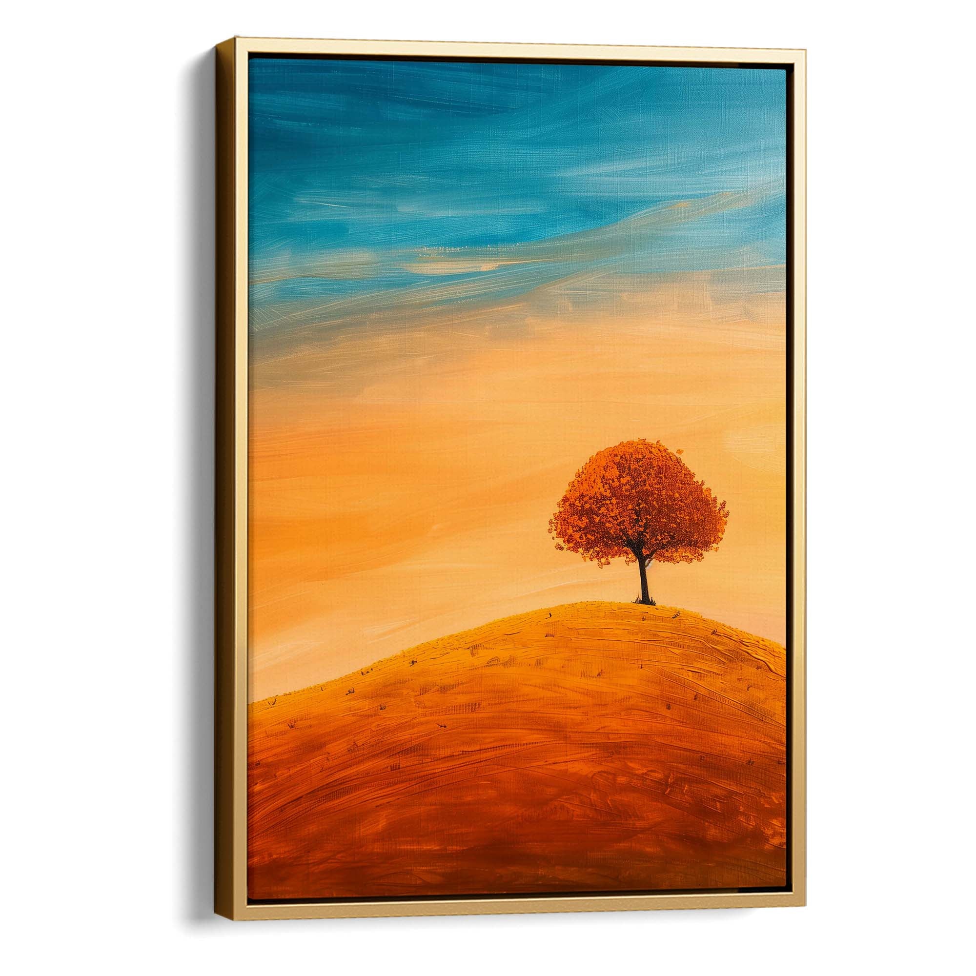 Hilltop Glow Canvas Print