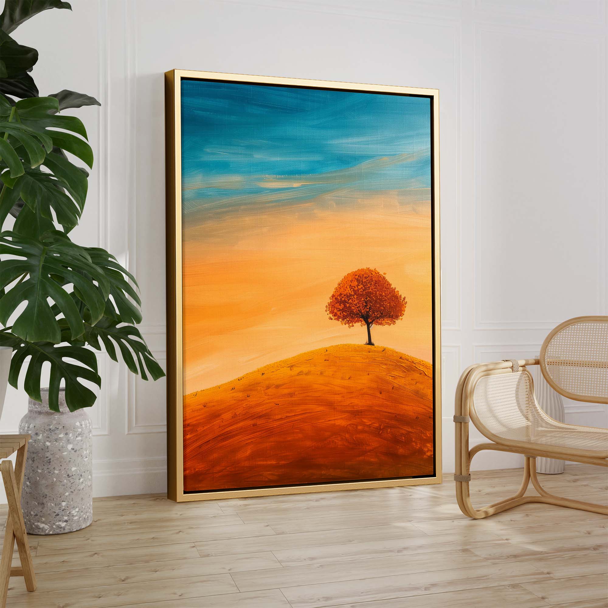 Hilltop Glow Canvas Print