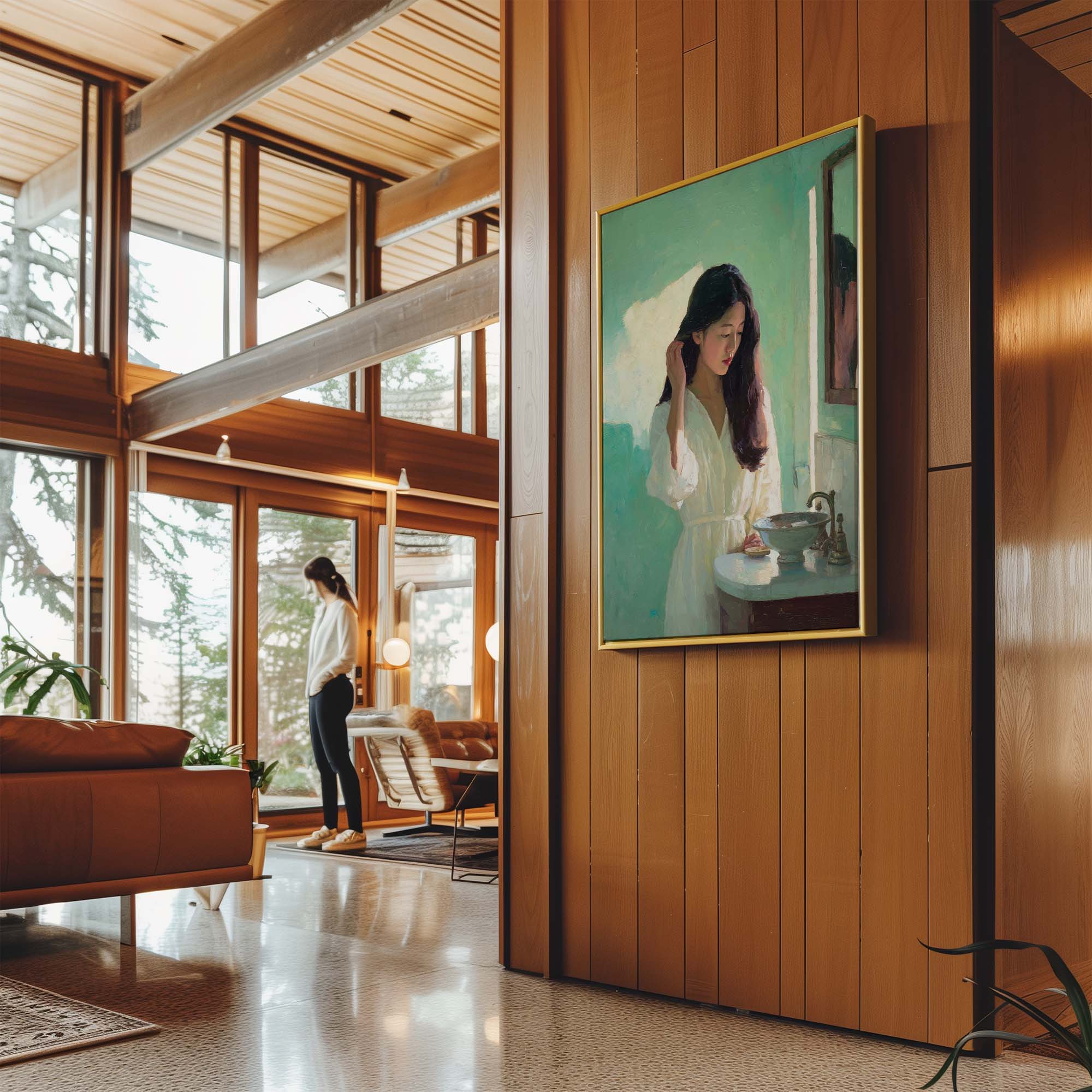 In the Green Light Canvas Print Canvas Art Wildfrog Art