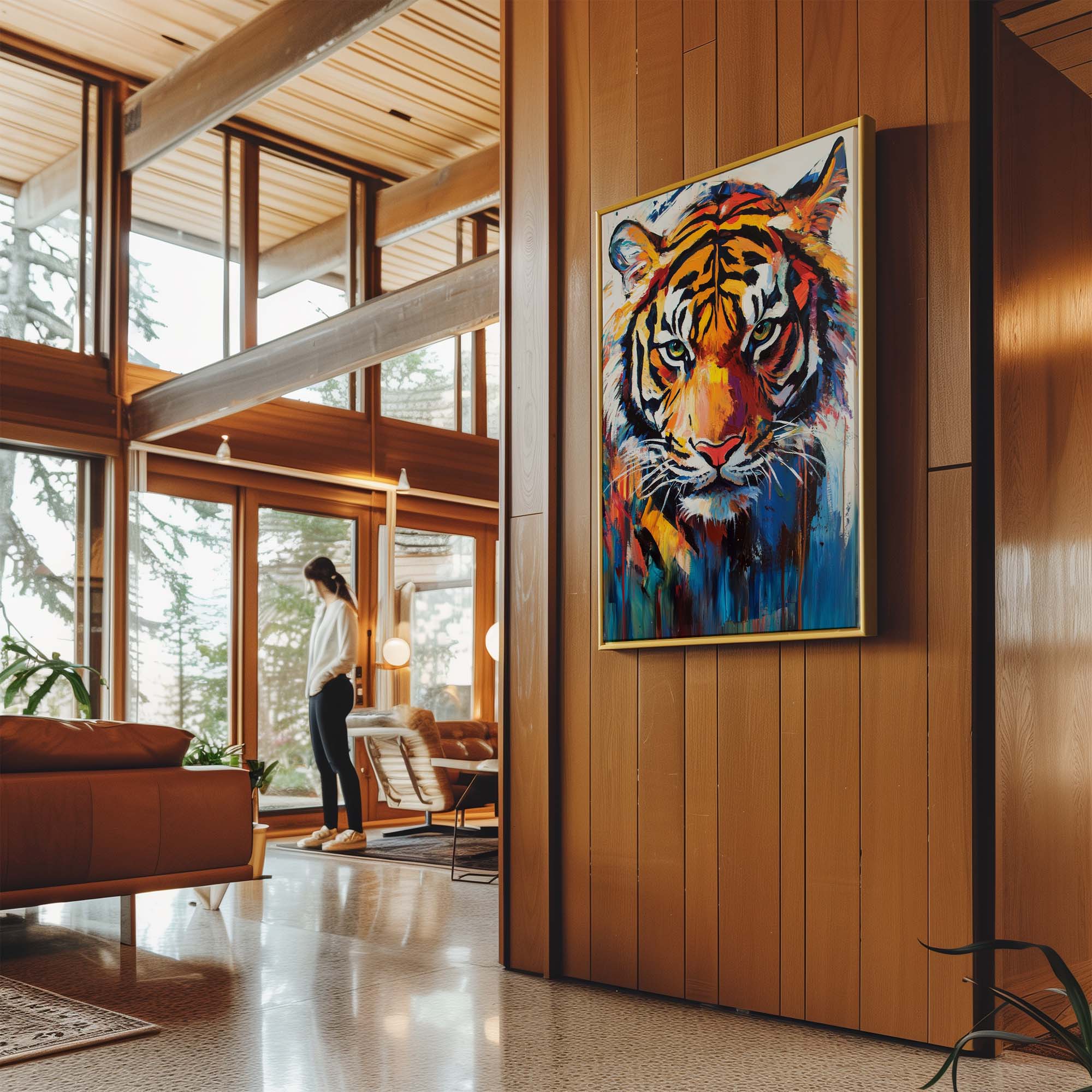 Jungle King Canvas Print