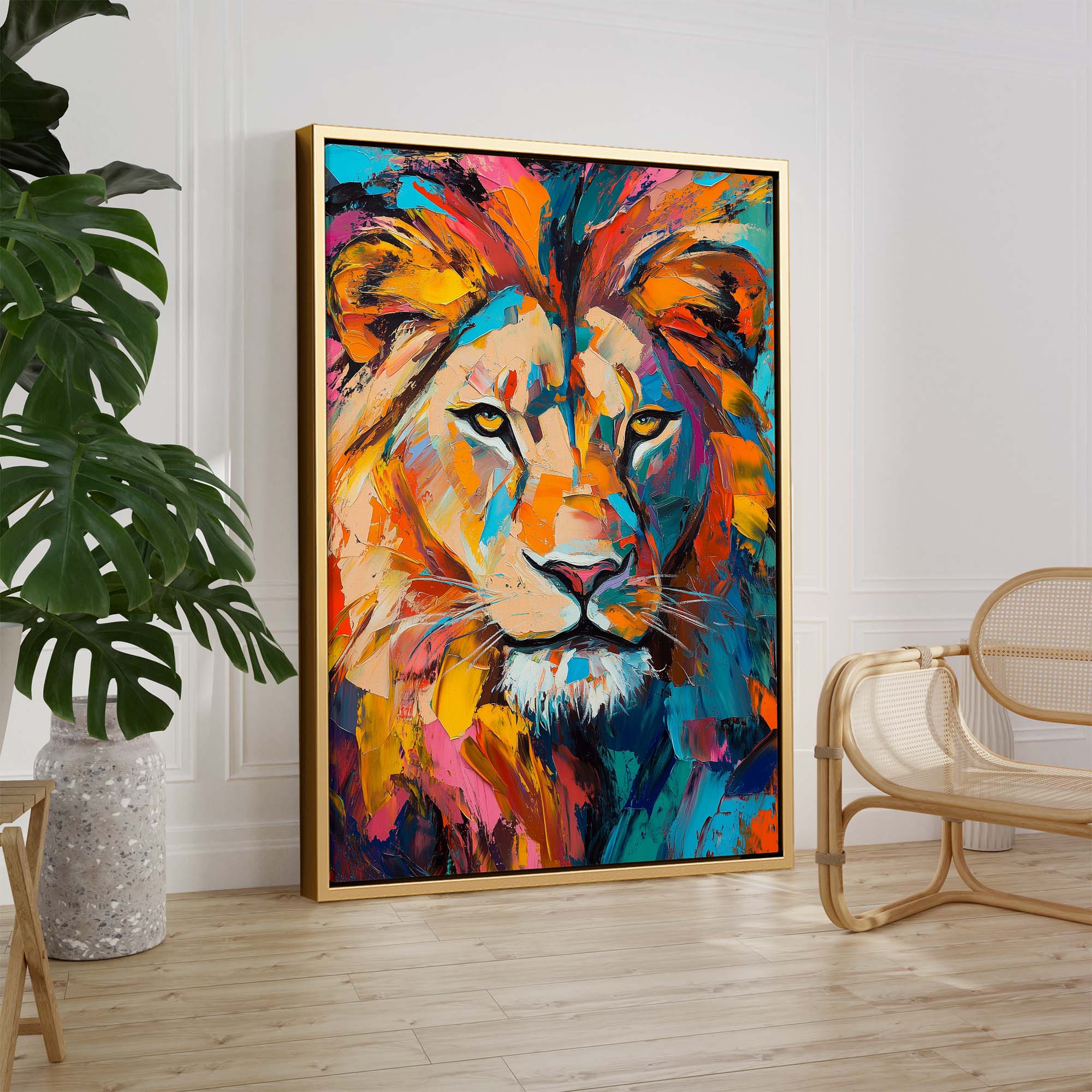King's Gaze Canvas Print