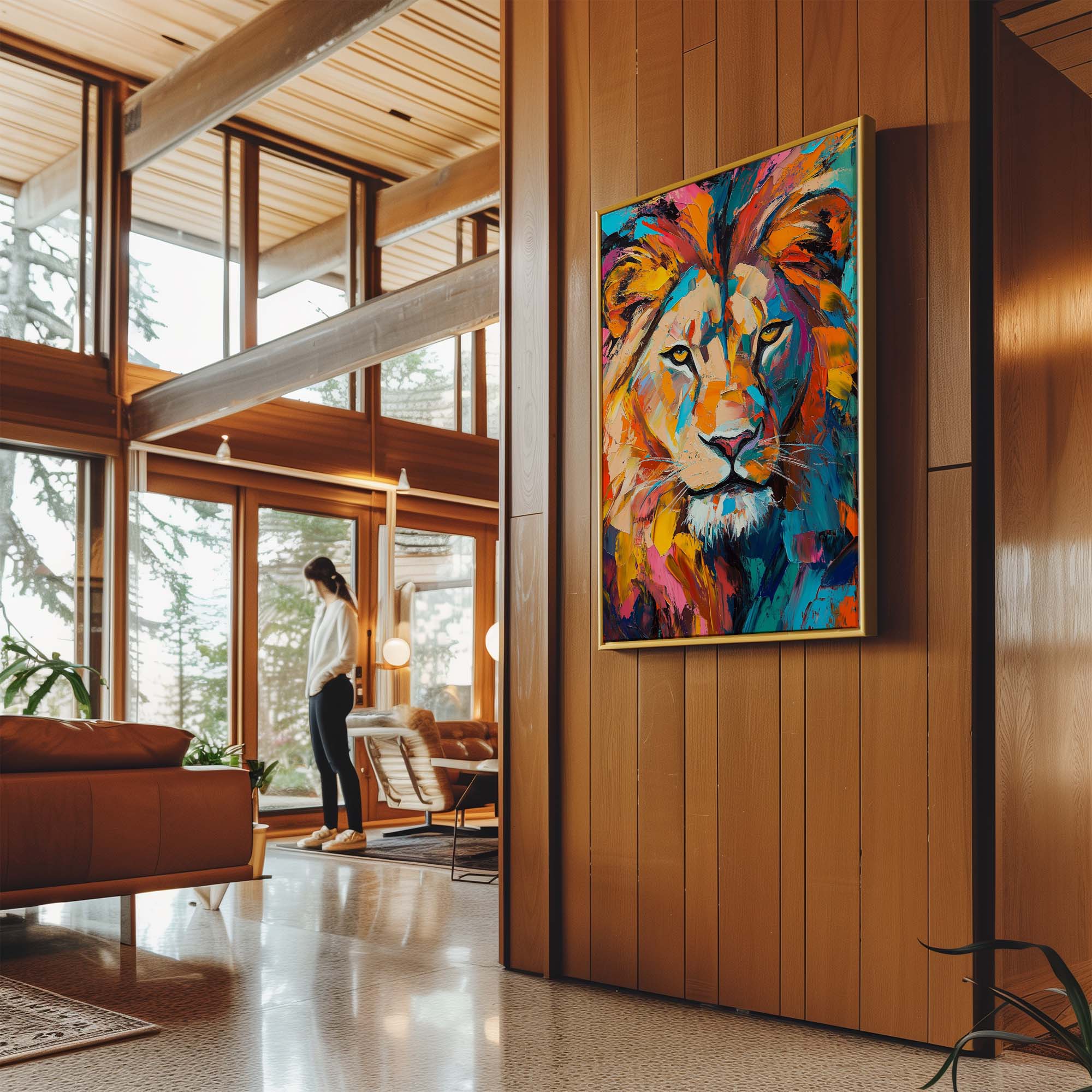 King's Gaze Canvas Print