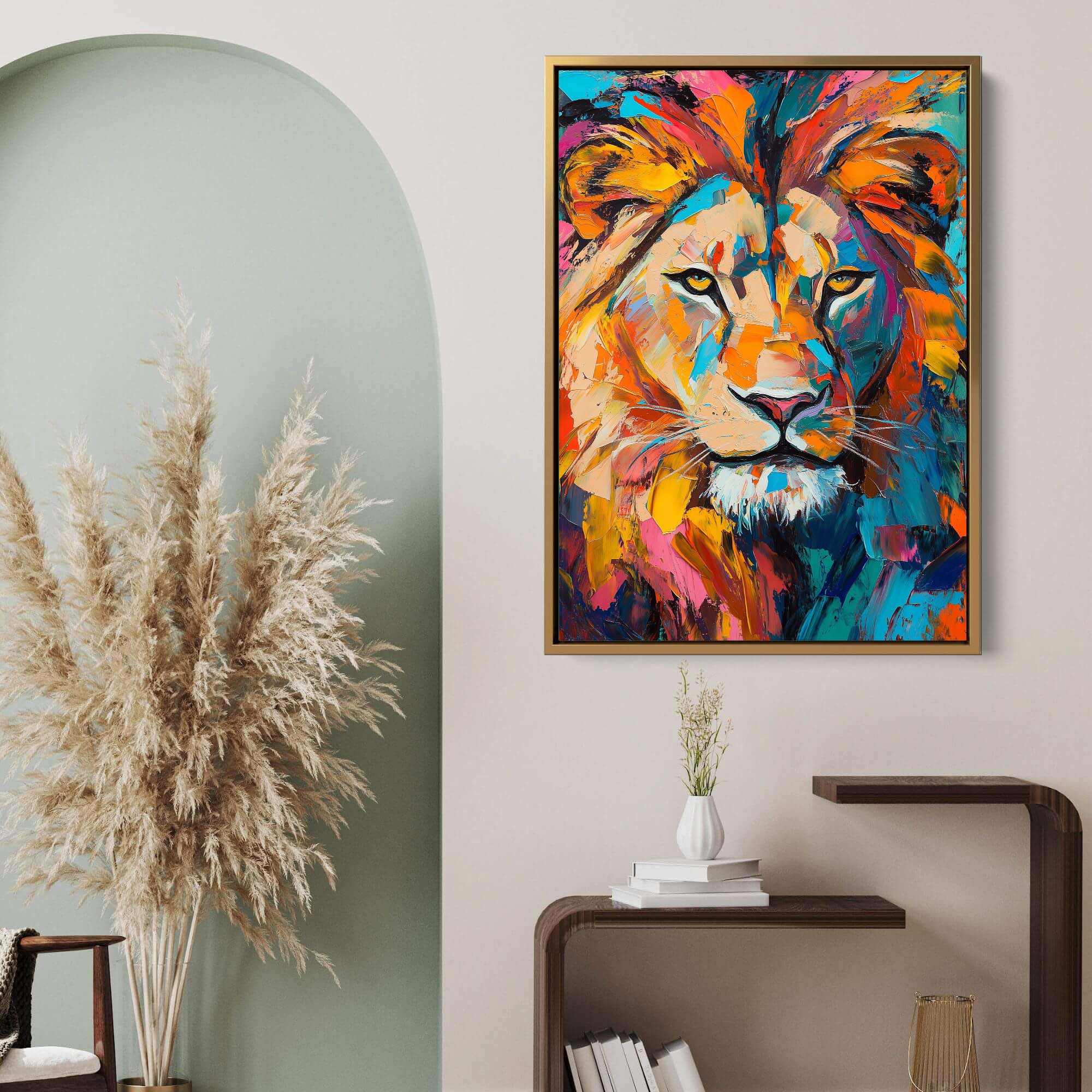 King's Gaze Canvas Print