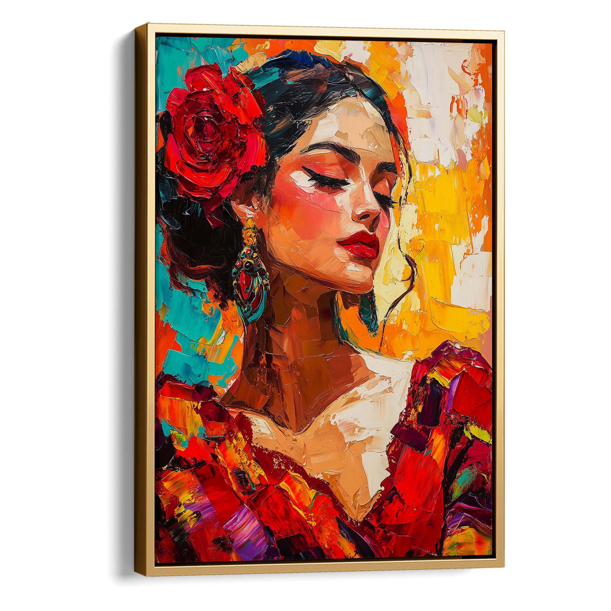 La Flamenca No2 Canvas Print