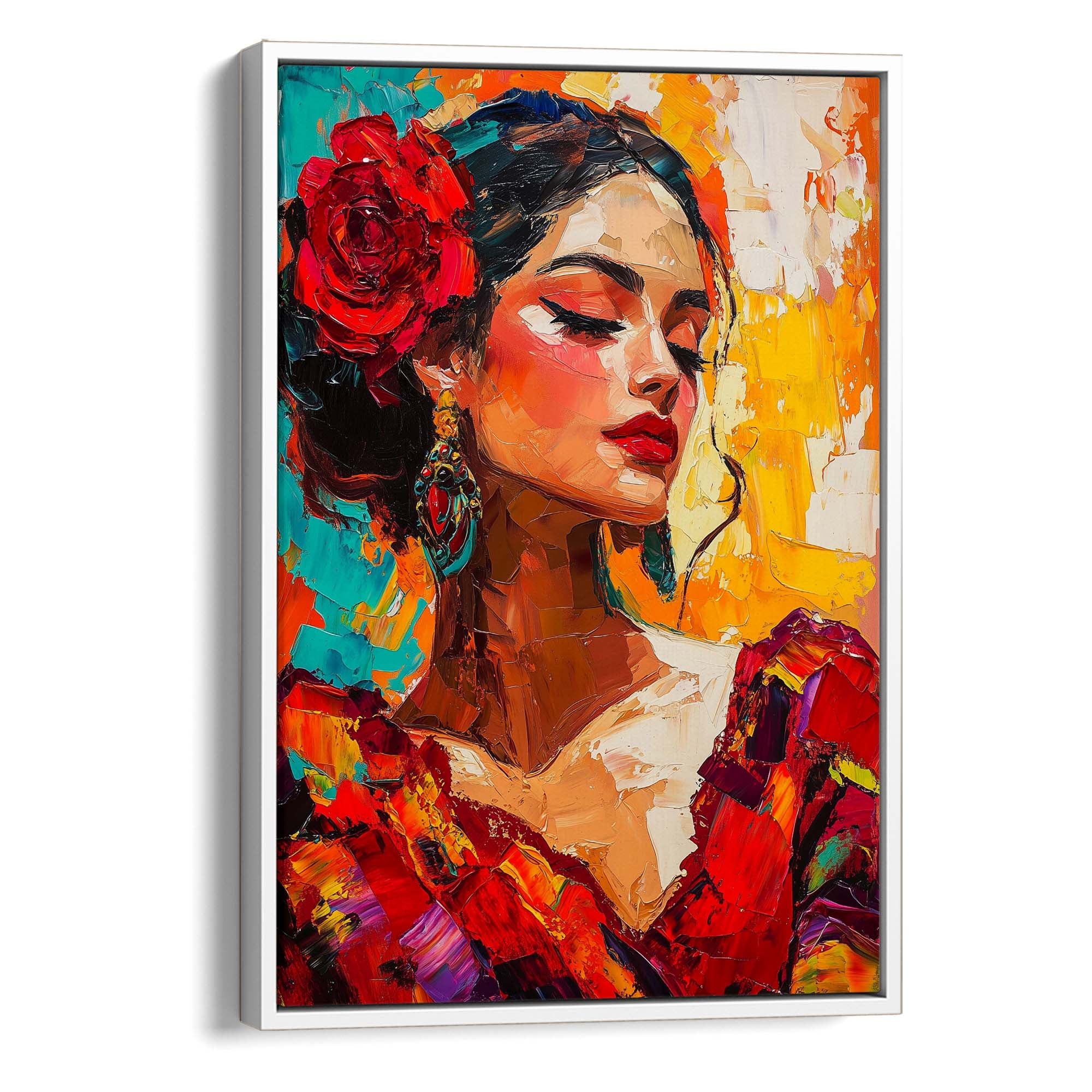 La Flamenca No2 Canvas Print