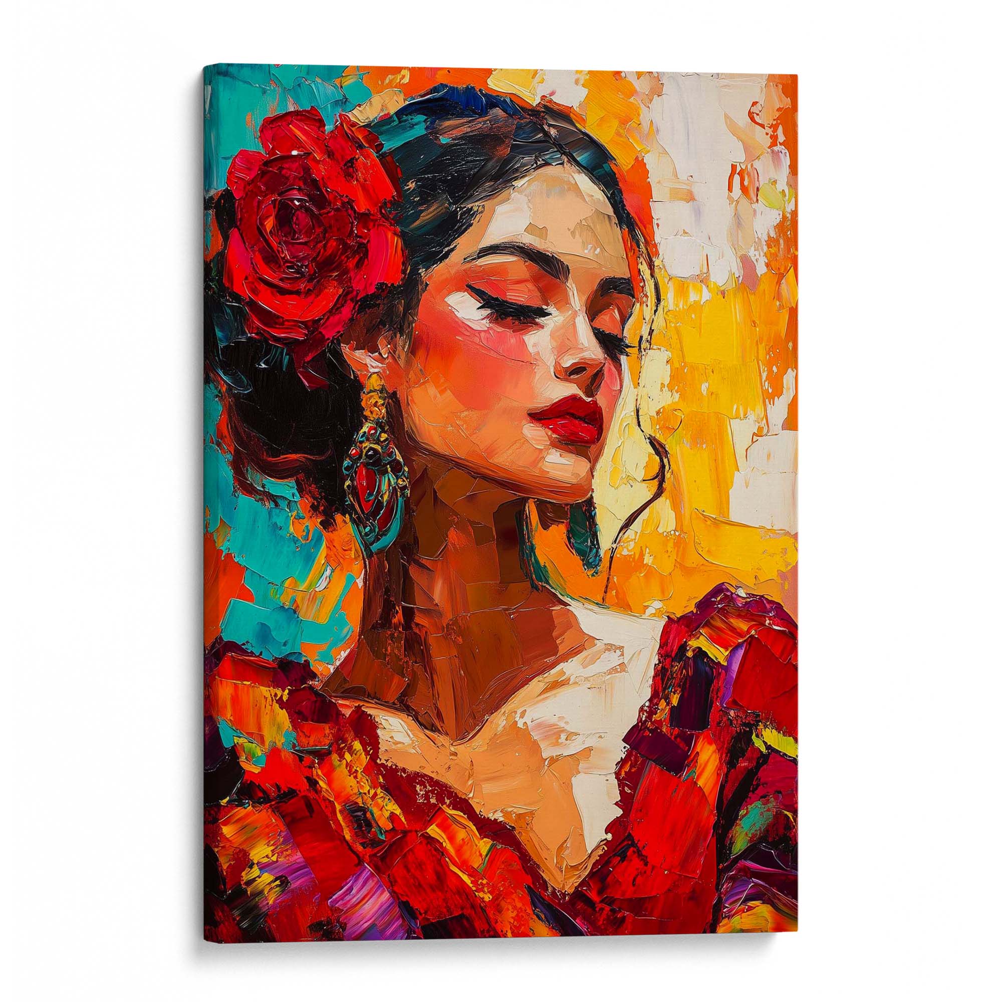 La Flamenca No2 Canvas Print