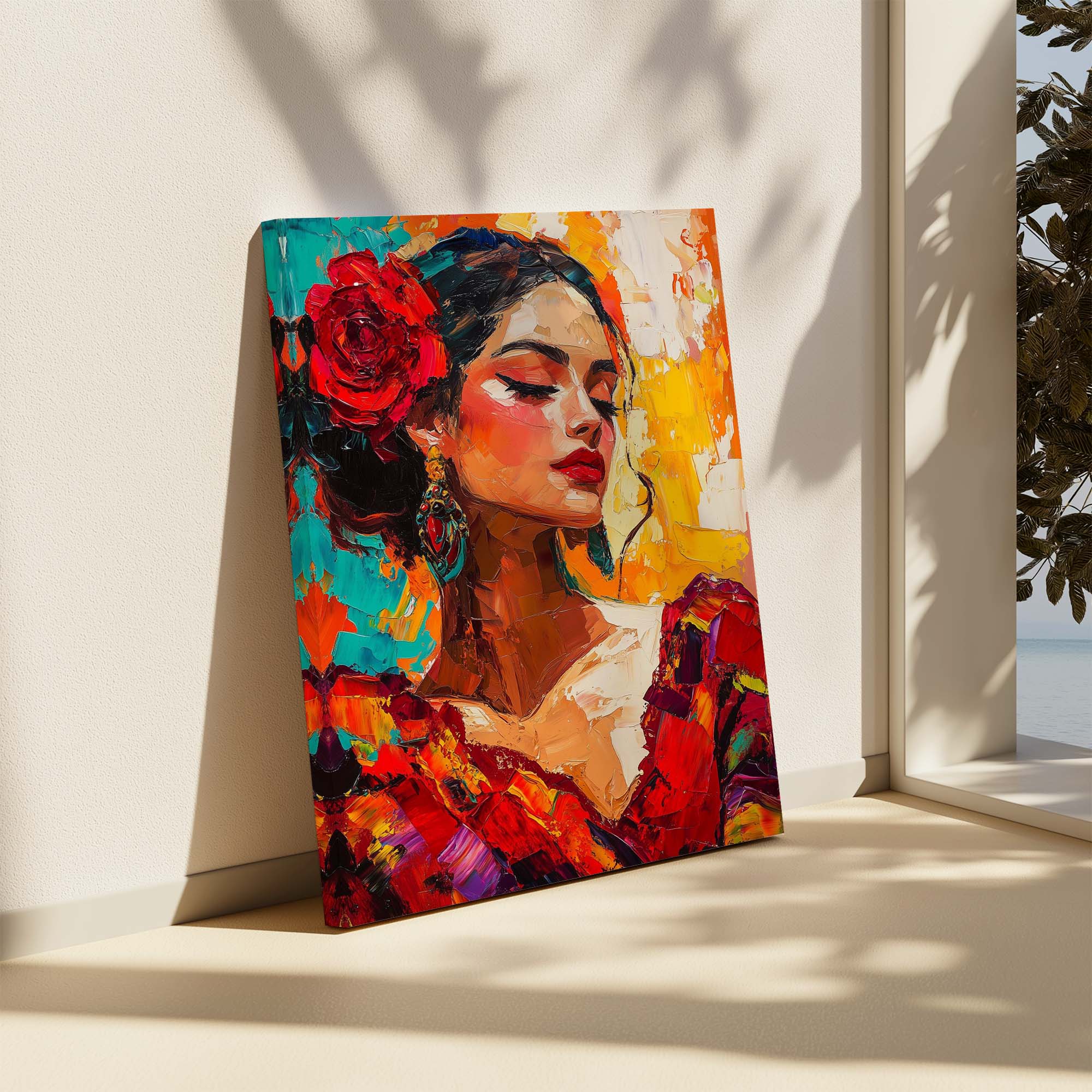 La Flamenca No2 Canvas Print