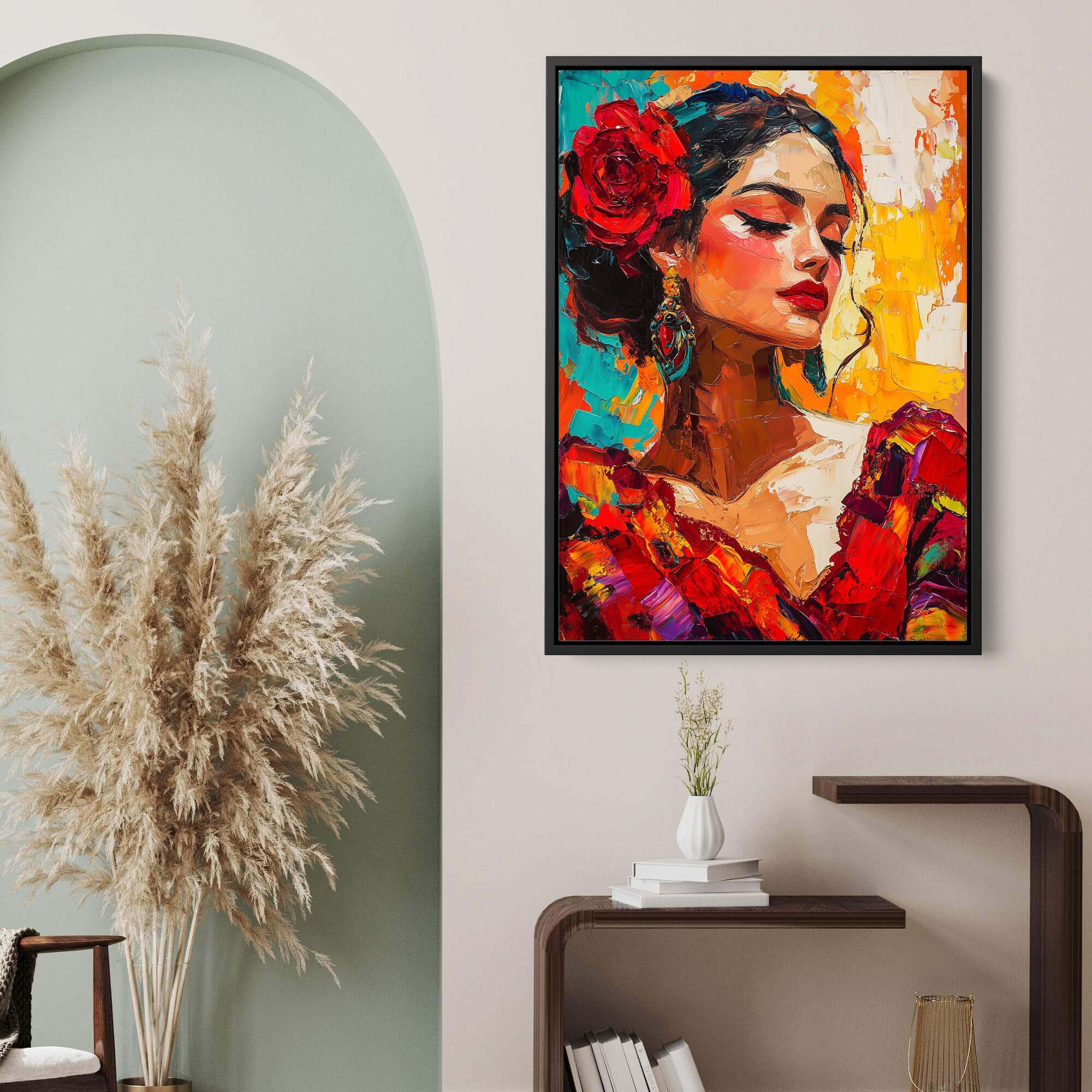 La Flamenca No2 Canvas Print