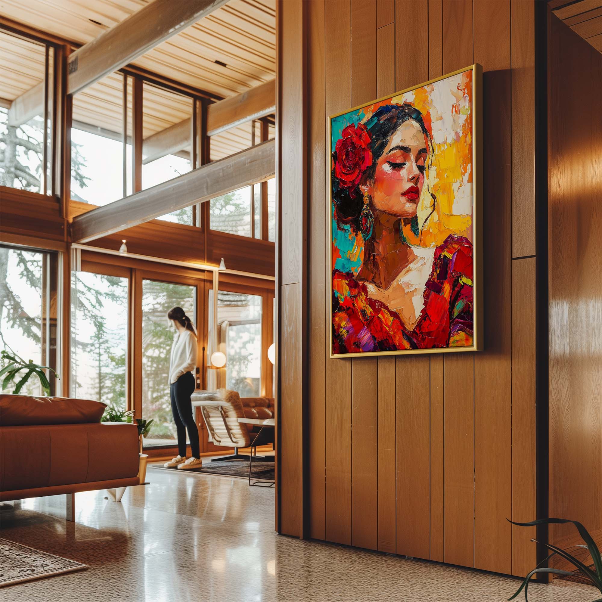 La Flamenca No2 Canvas Print