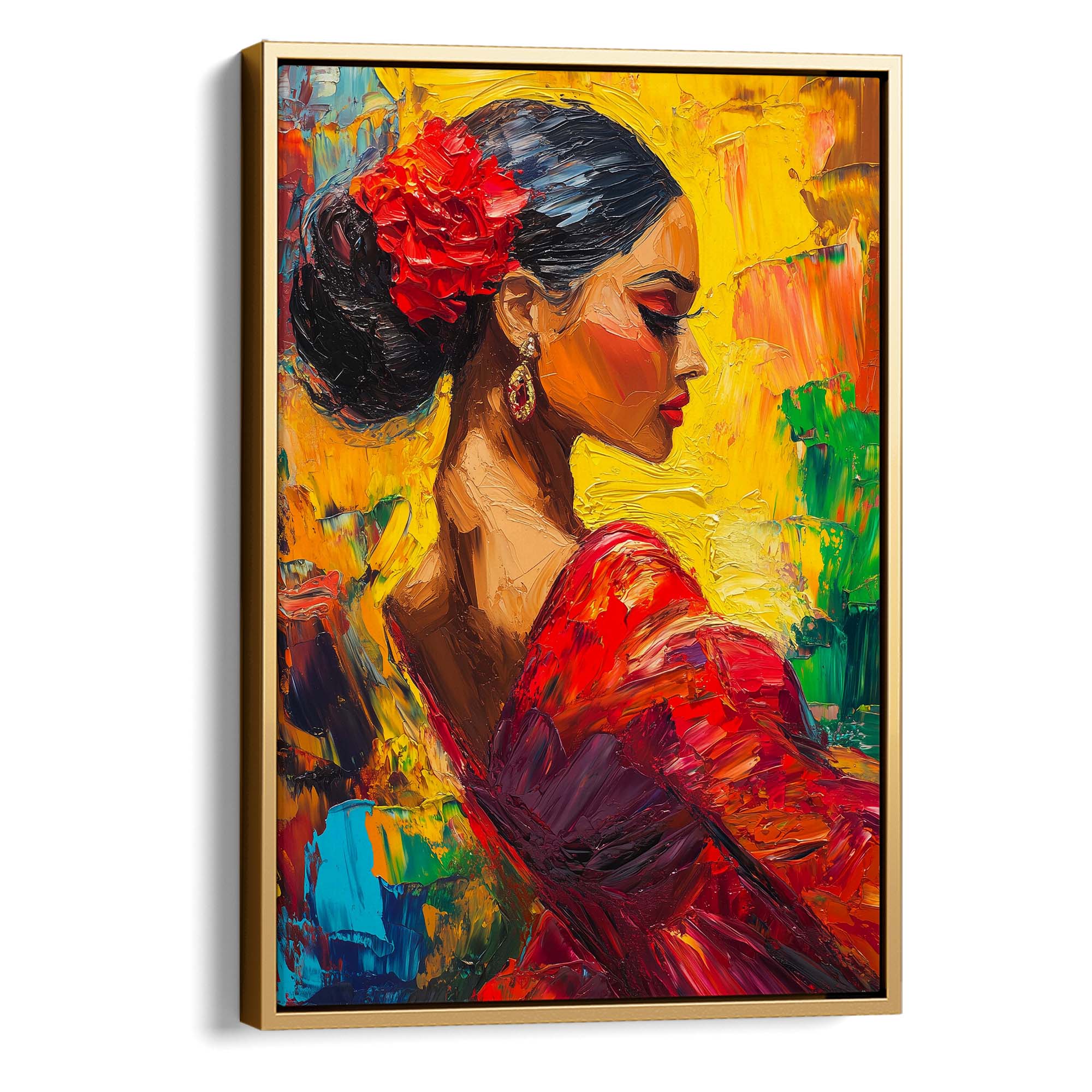 La Flamenca Canvas Print