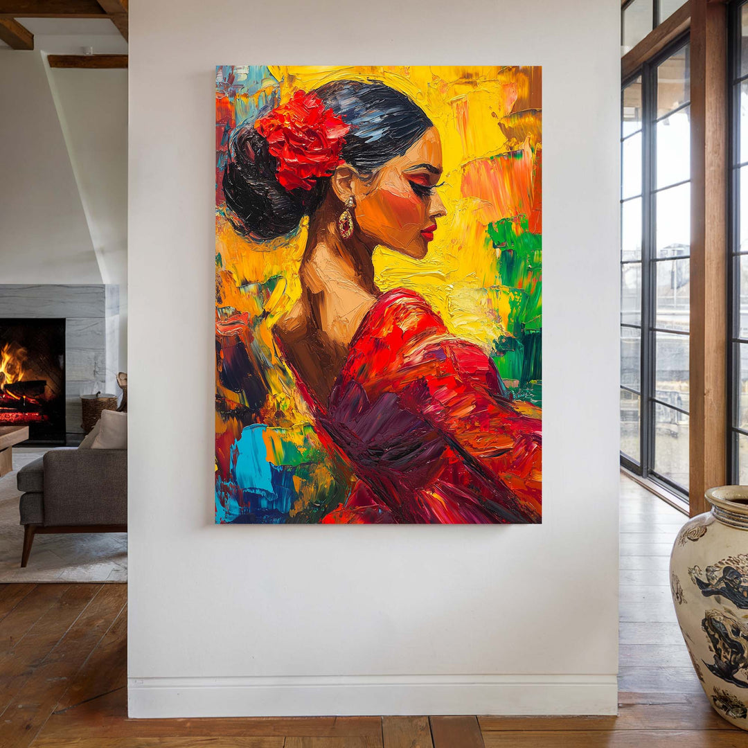 La Flamenca Canvas Print Canvas Art Wildfrog Art