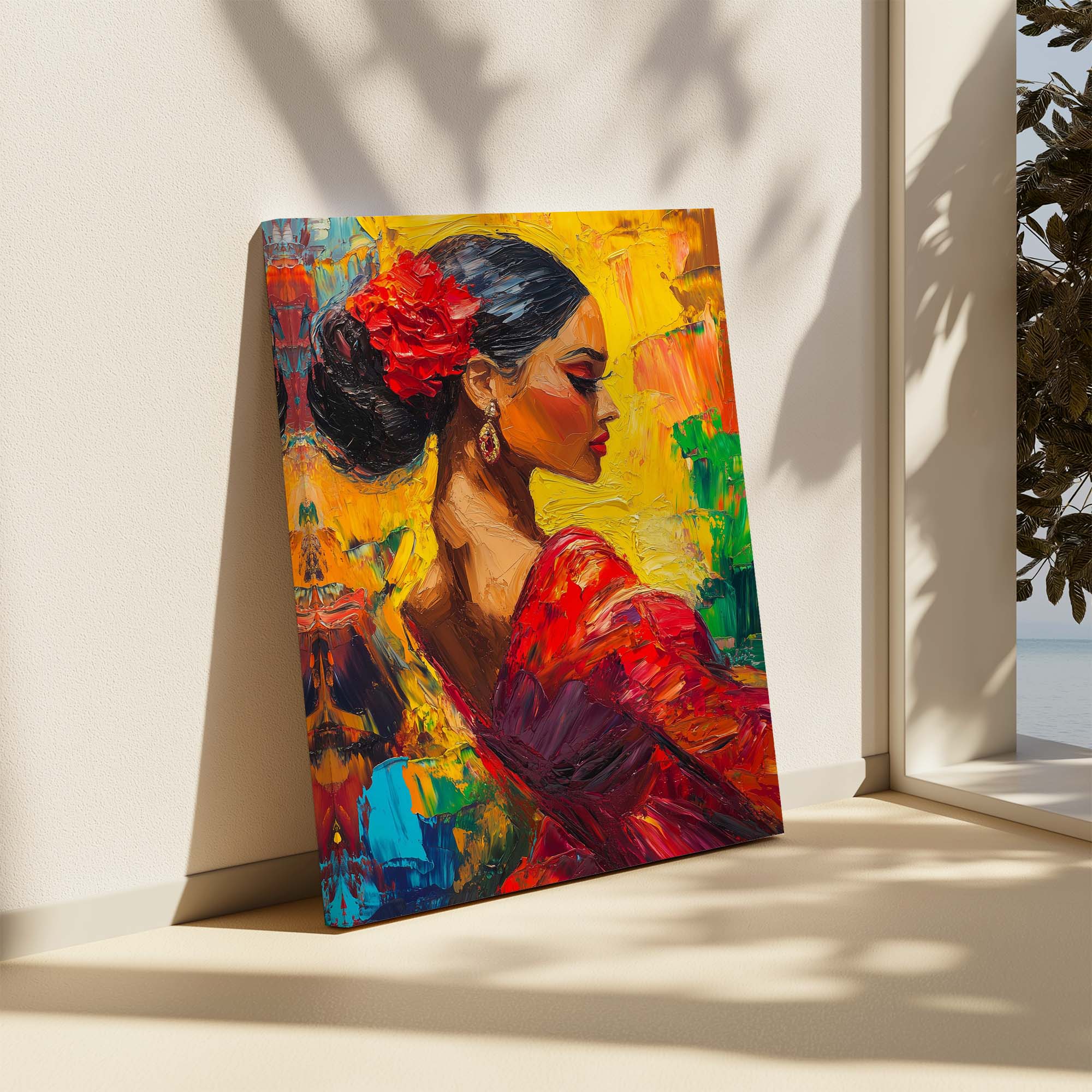 La Flamenca Canvas Print