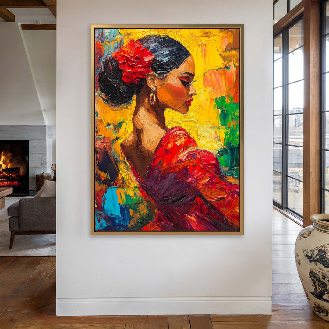 La Flamenca Canvas Print Canvas Art Wildfrog Art