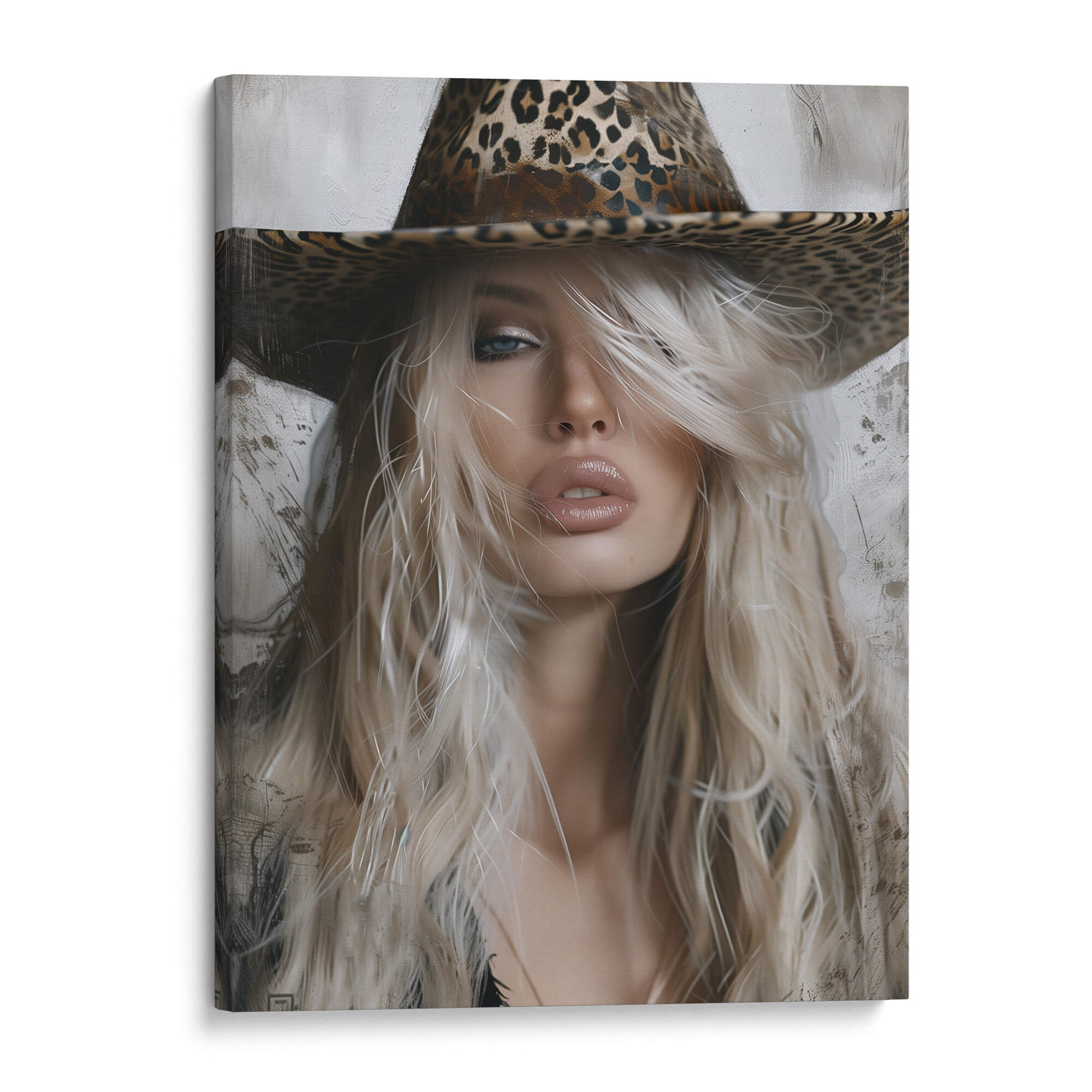 Leopard Wind Canvas Print