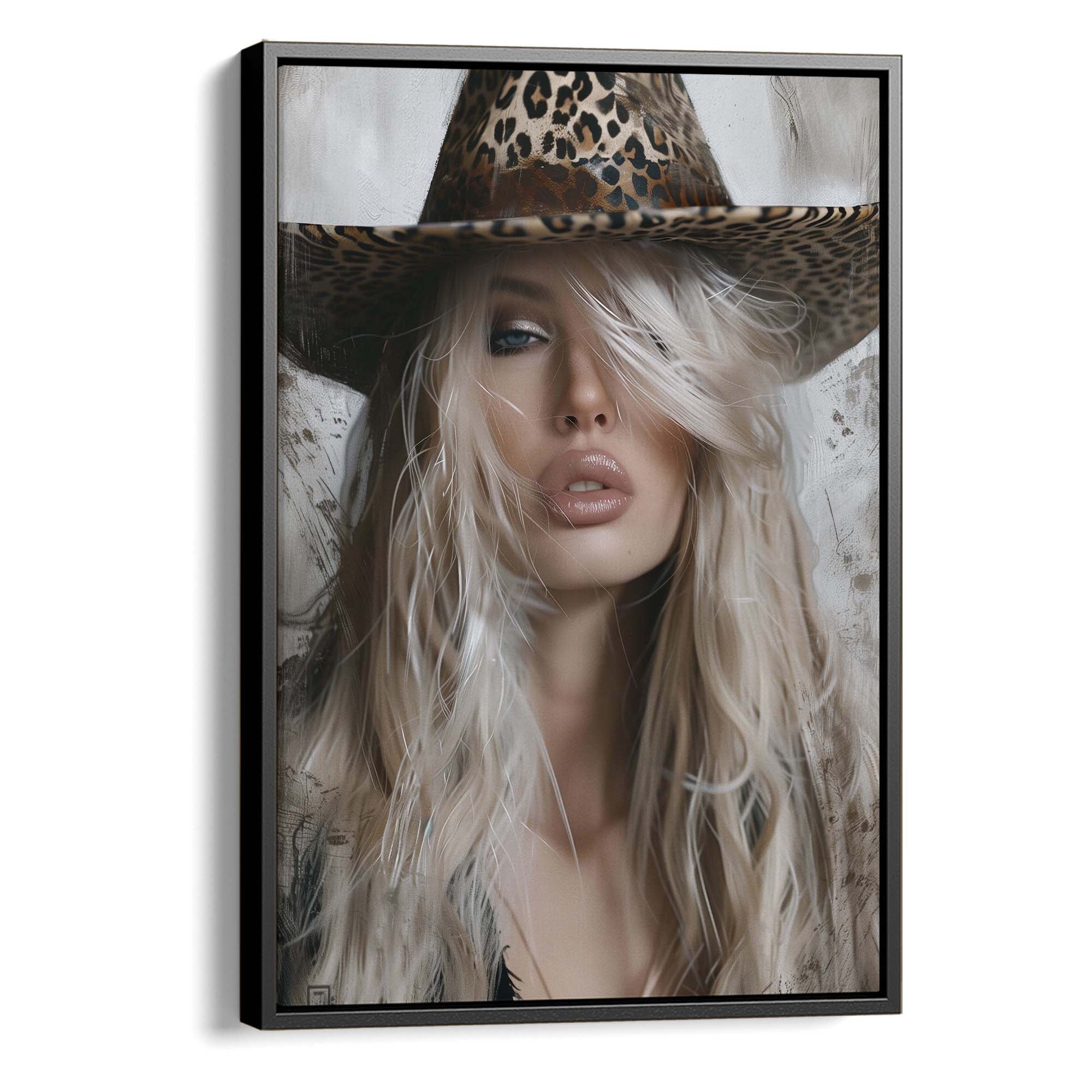 Leopard Wind Canvas Print