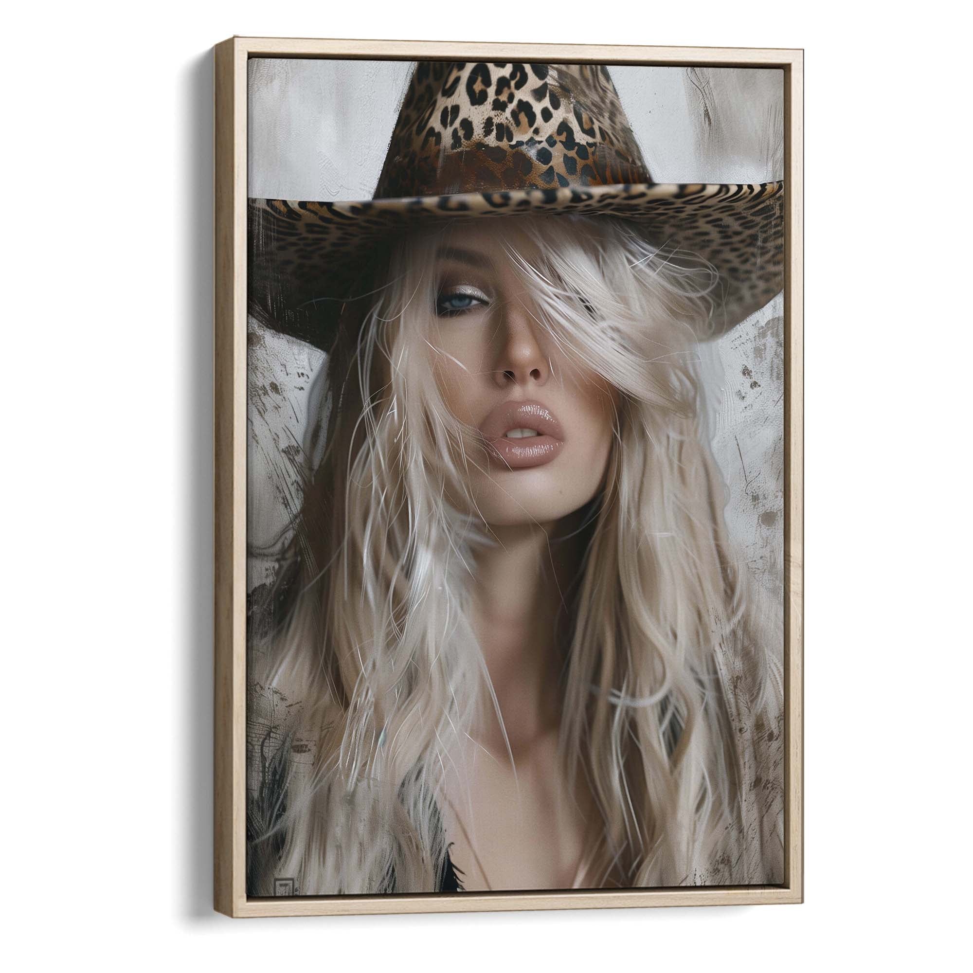 Leopard Wind Canvas Print