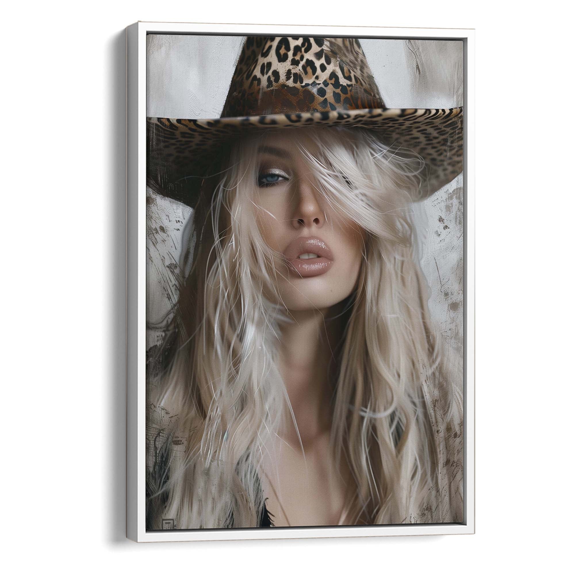 Leopard Wind Canvas Print