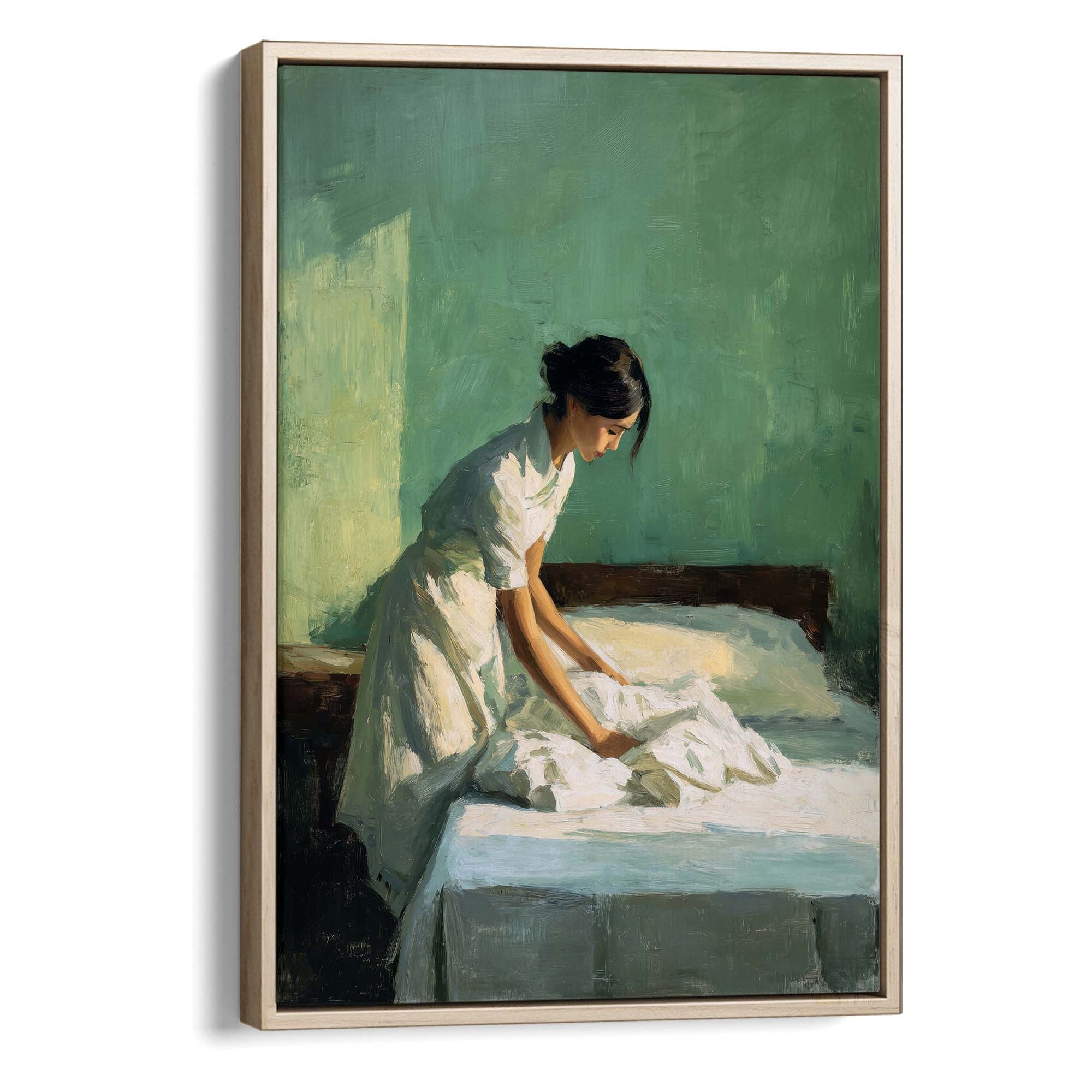 Light and Linen Canvas Print