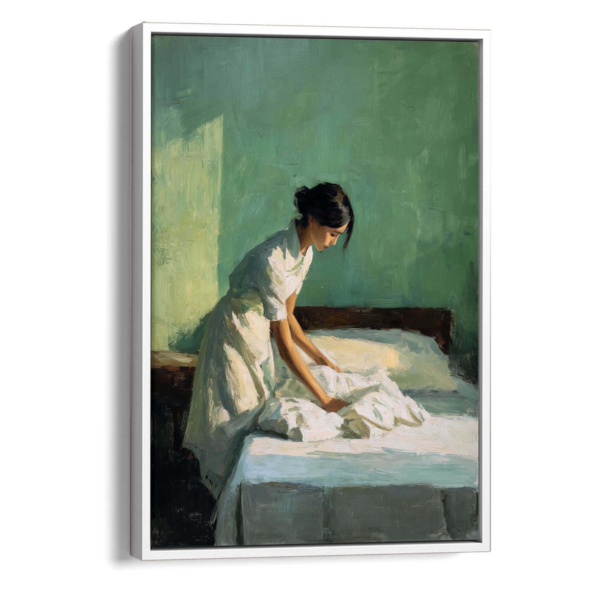 Light and Linen Canvas Print