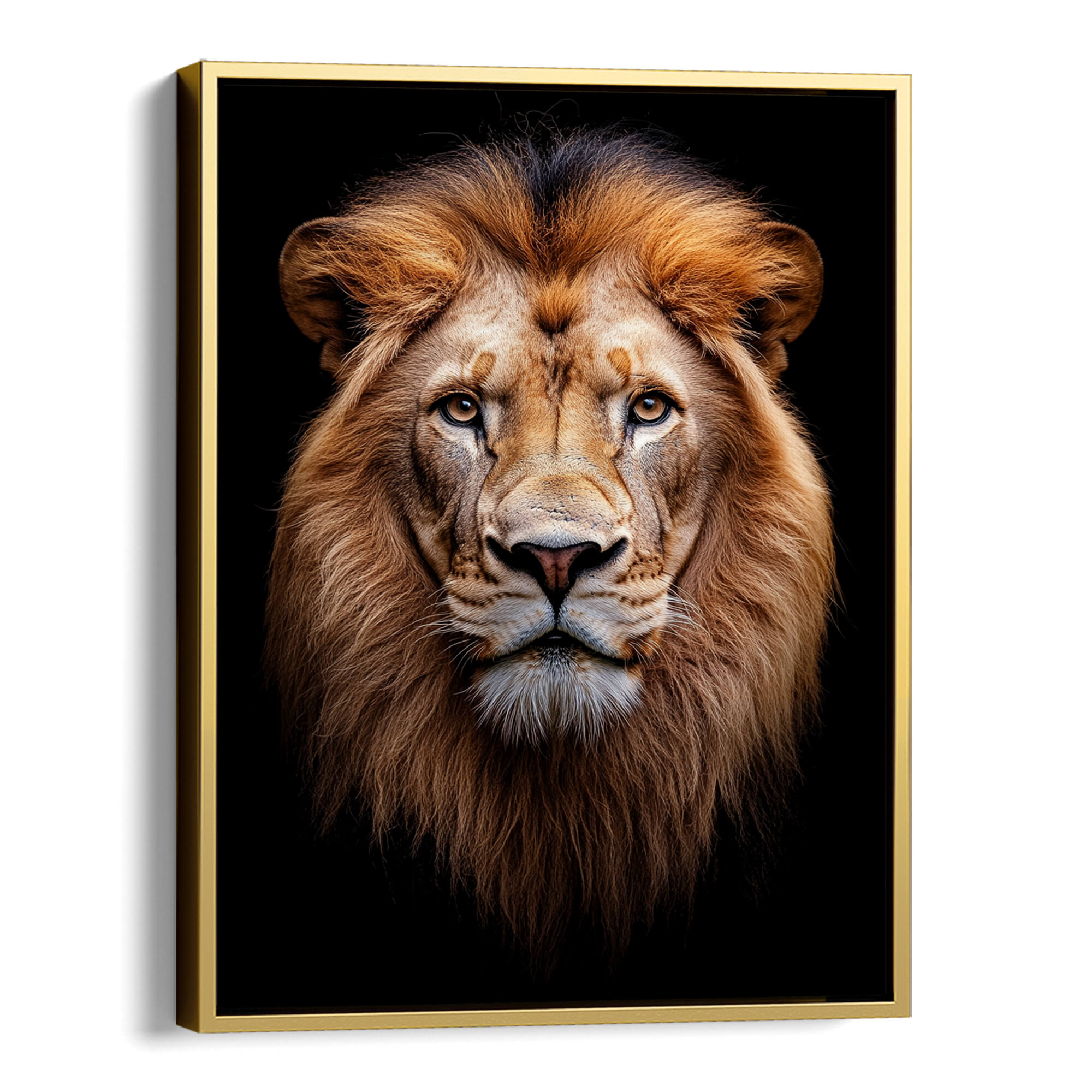 Lion Face Canvas Print Canvas Art Wildfrog Art