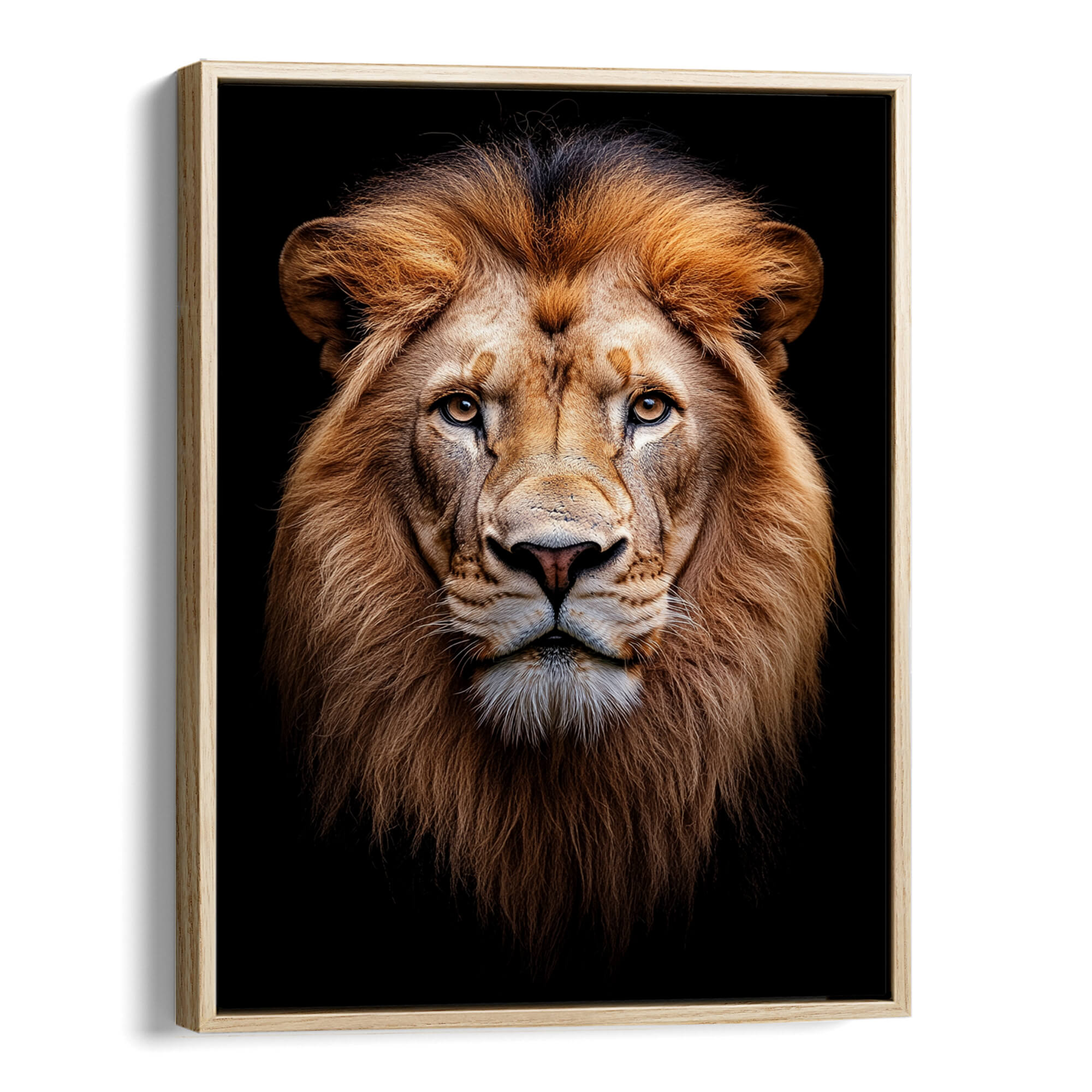 Lion Face Canvas Print Canvas Art Wildfrog Art